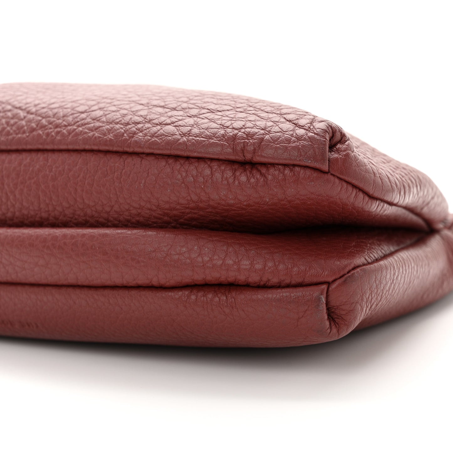 Grained Calfskin Bourse Clutch