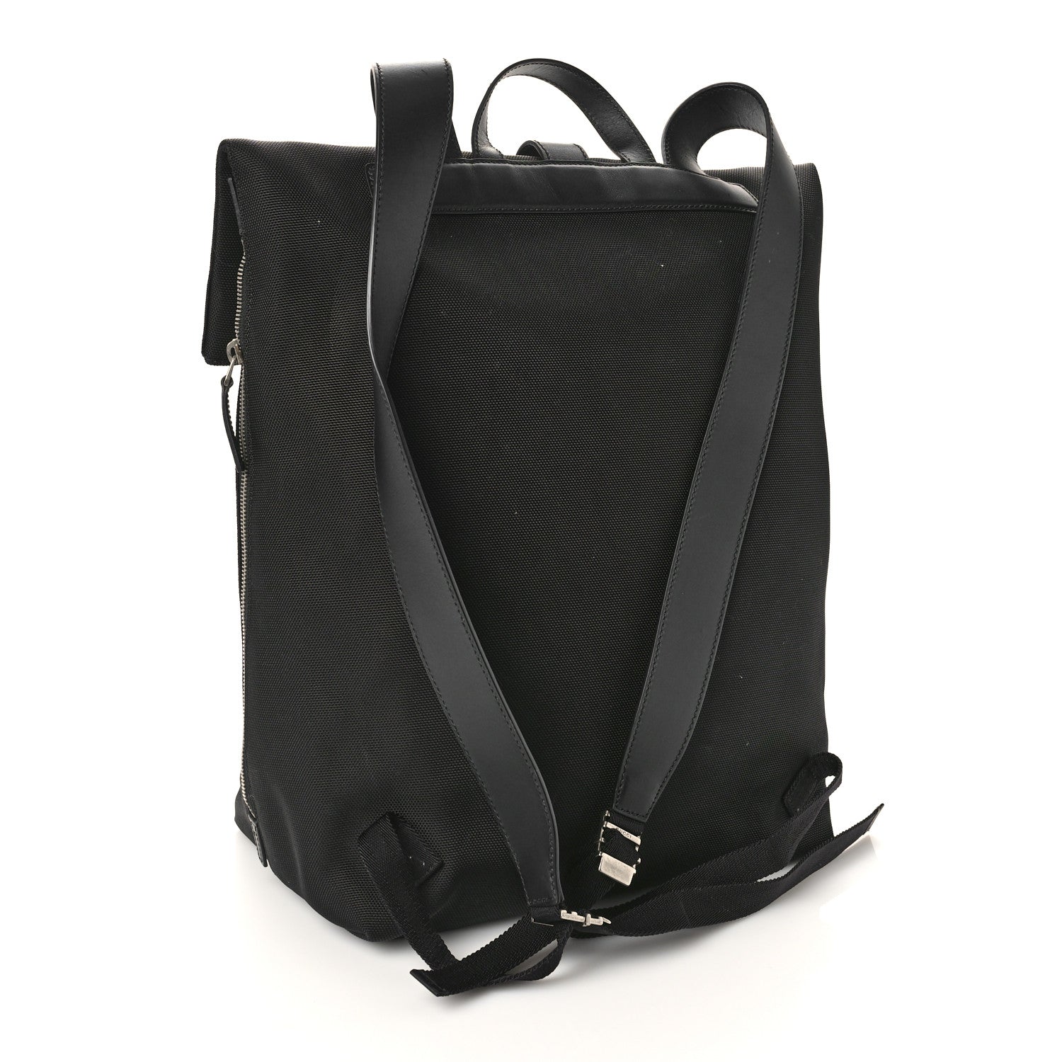 Gucci Techno Canvas Web Single Buckle Backpack Black 3 of 9