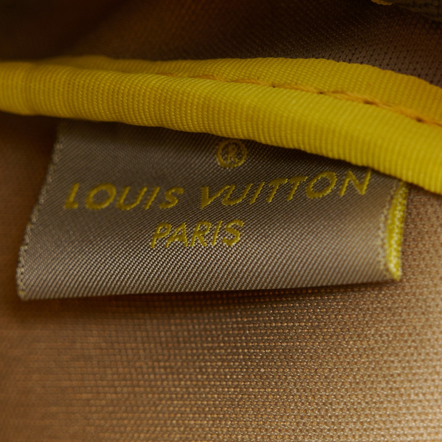 Louis Vuitton Damier Geant Americas Cup Bag Yellow 6 of 13