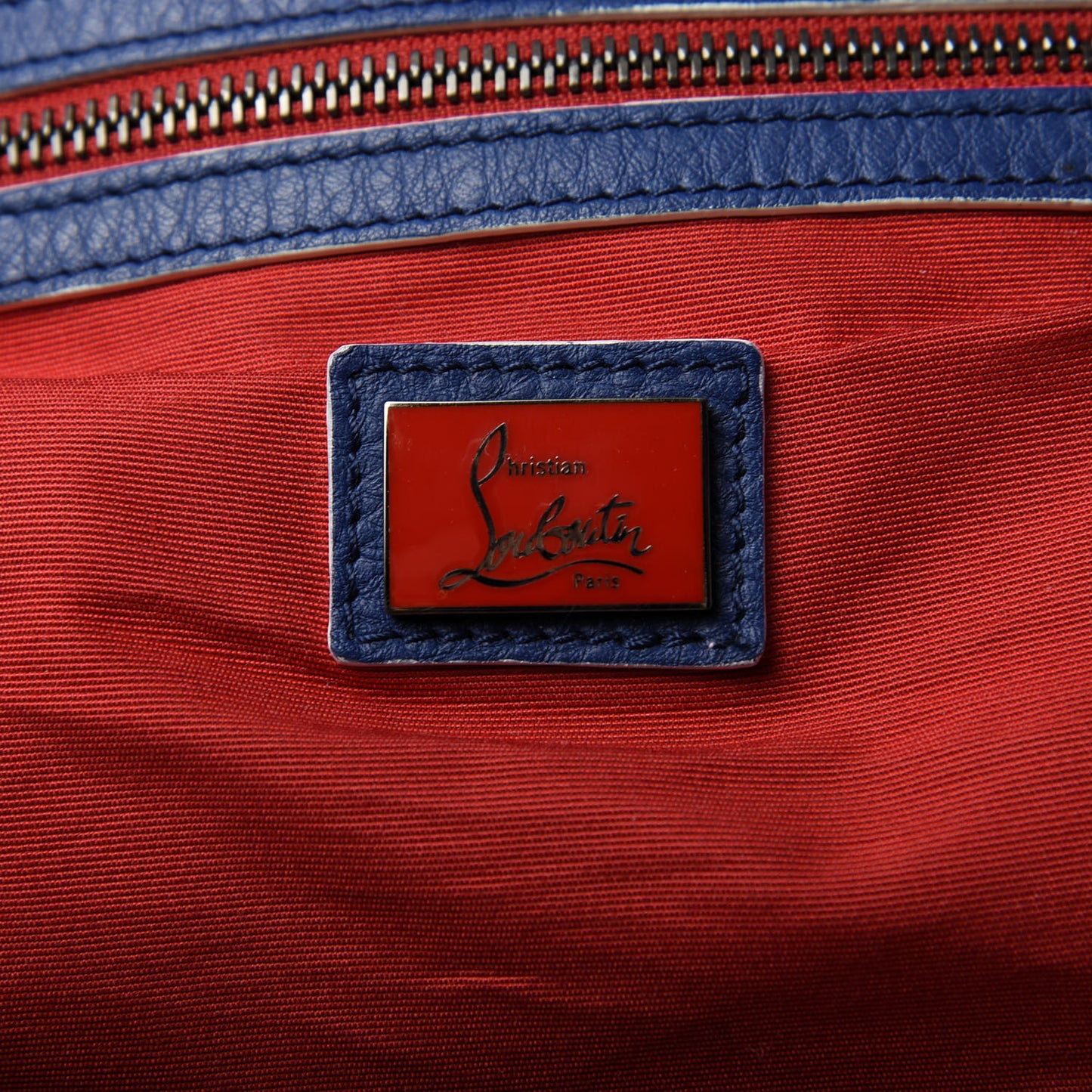 Calfskin Eyelet Aliosha Backpack Neptune