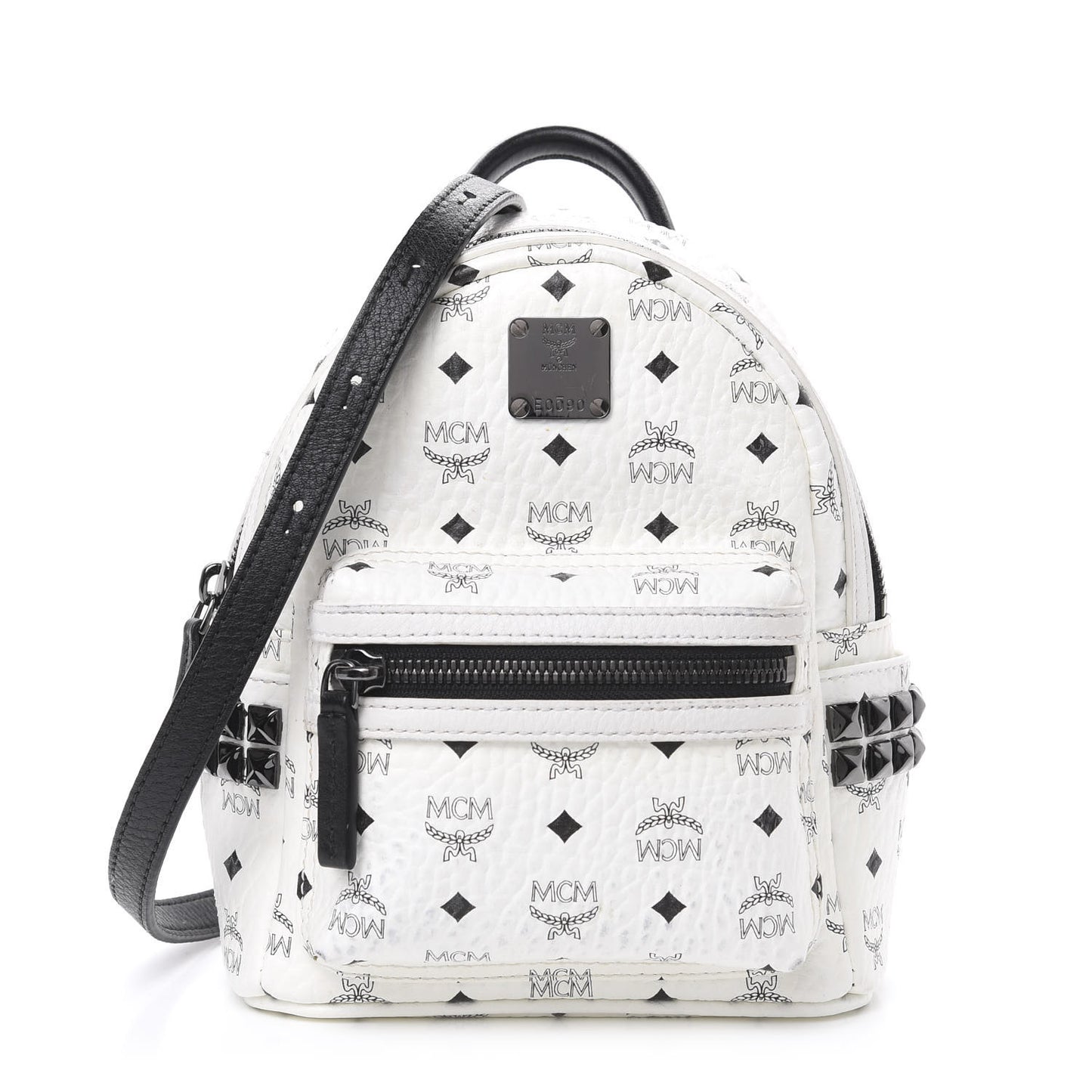 Visetos Side Stud X-Mini Stark Bebe Boo Backpack White