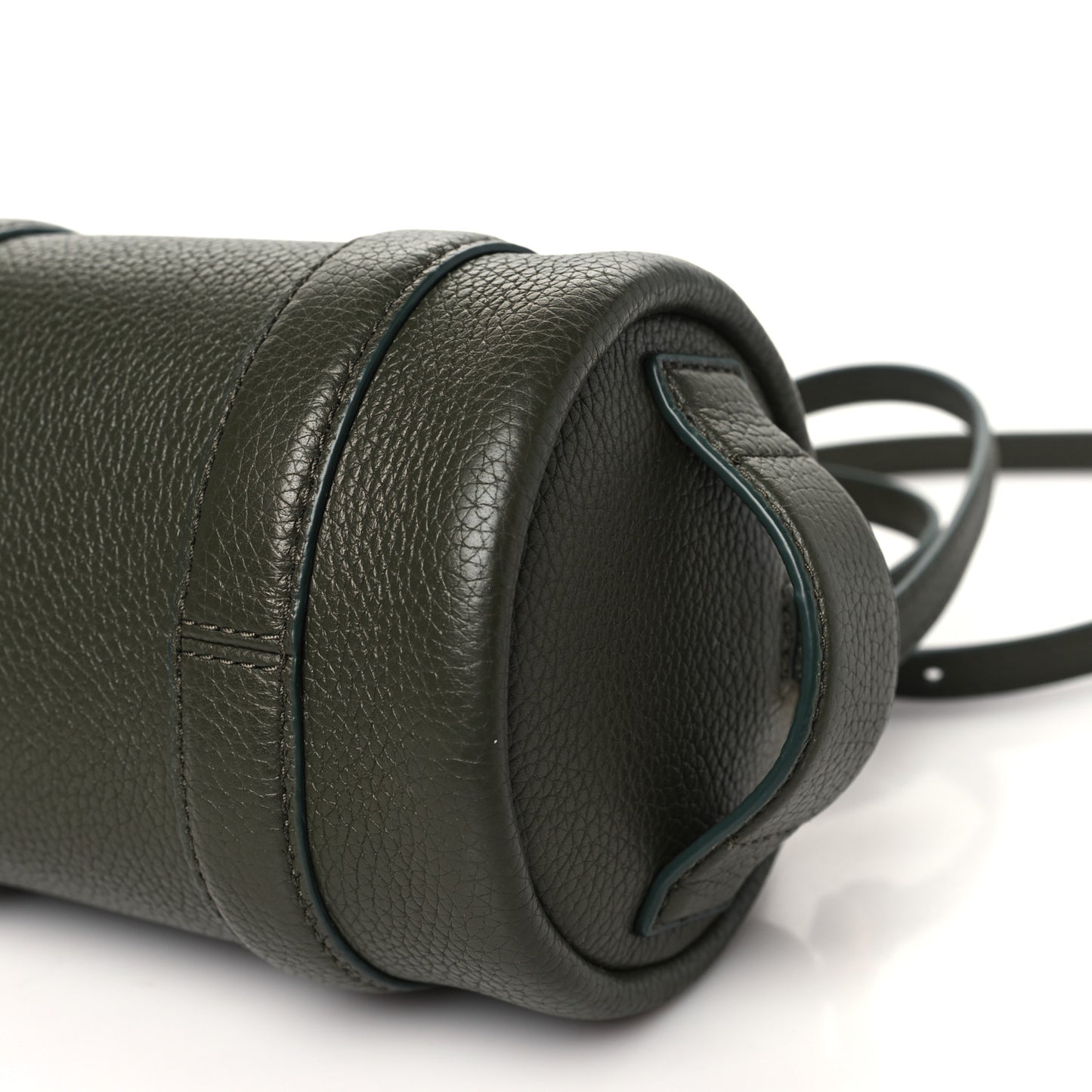 Calfskin The Mini Duffle Bag Forest Green