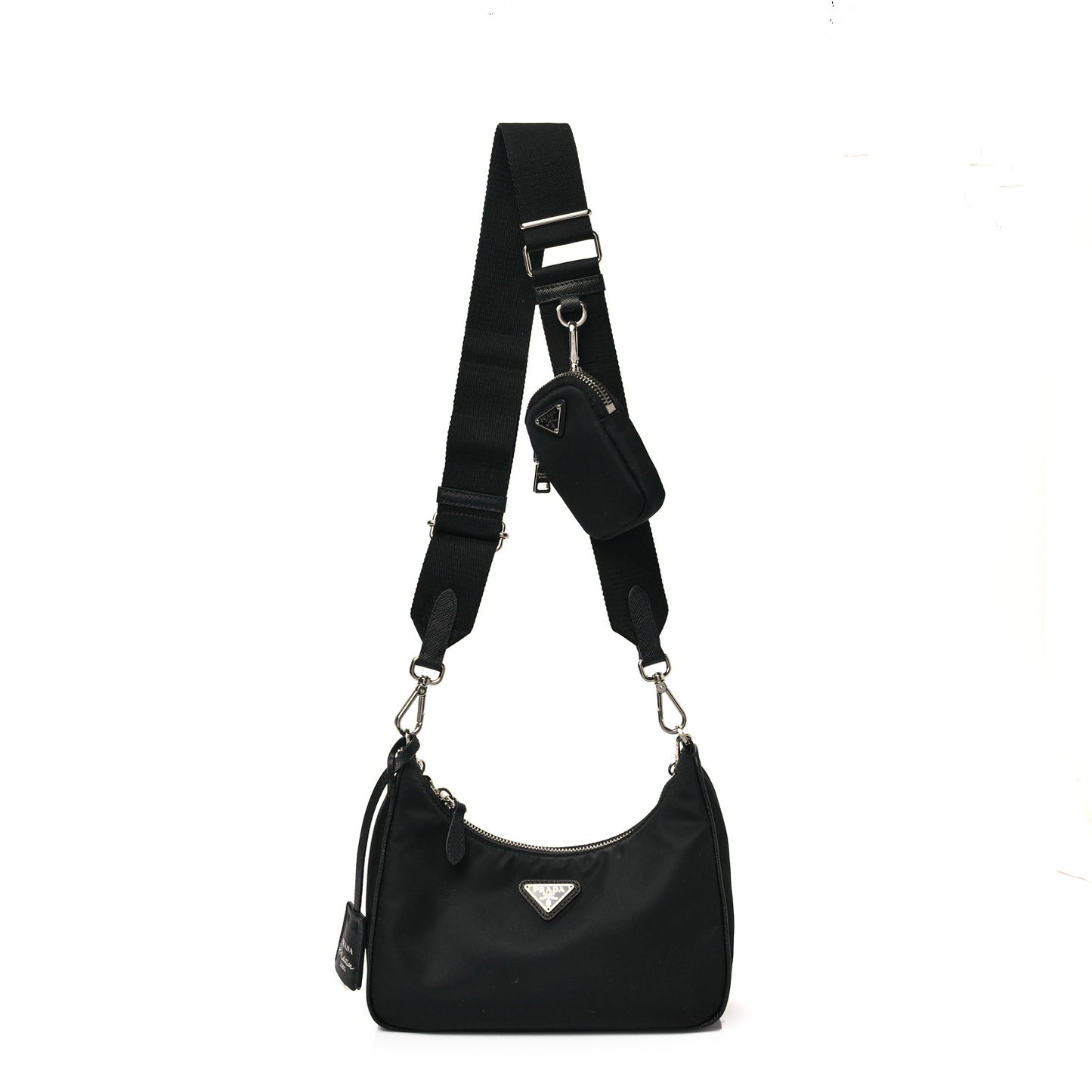 Nylon Re-Edition 2005 Shoulder Bag Black