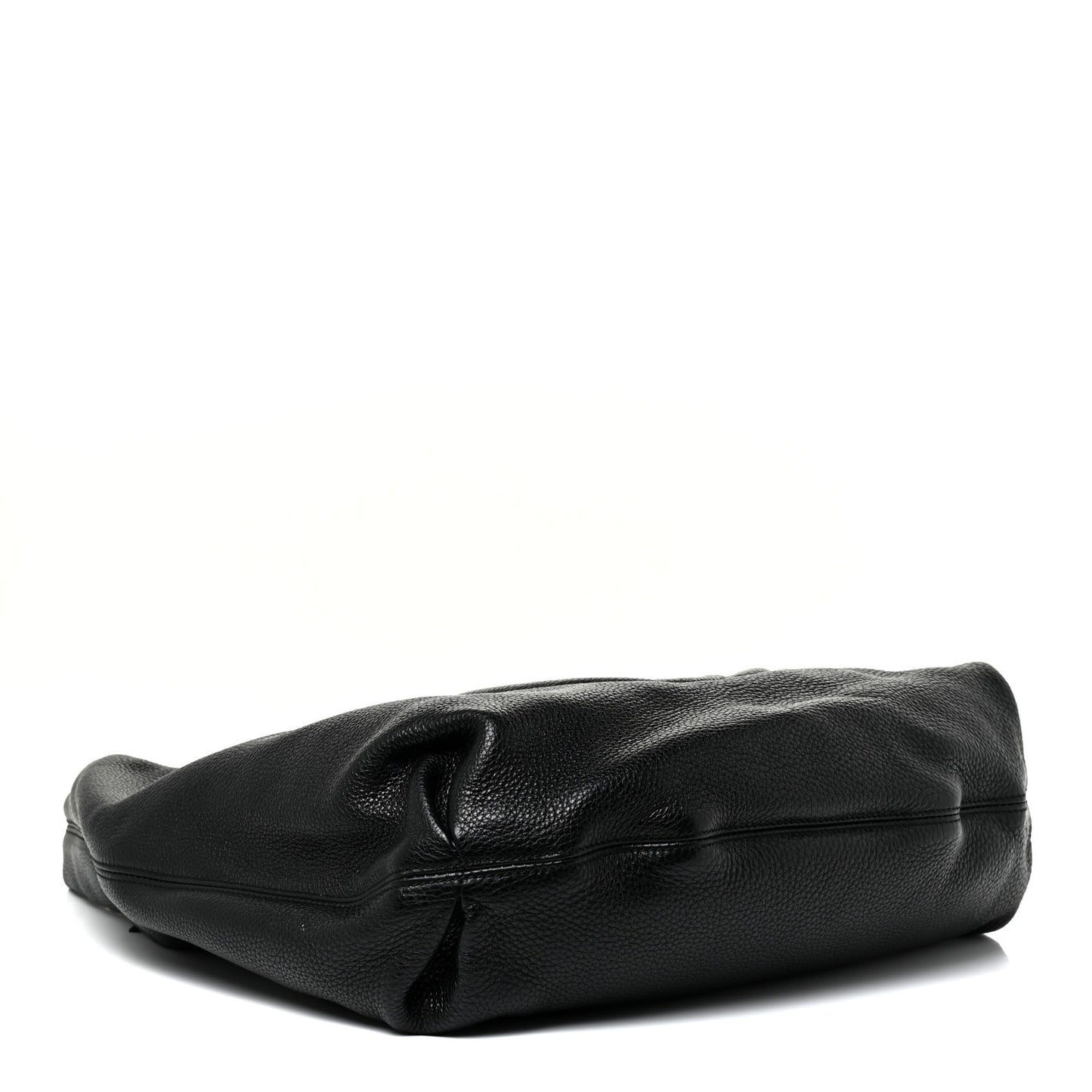 Pebbled Calfskin Soho Hobo Black