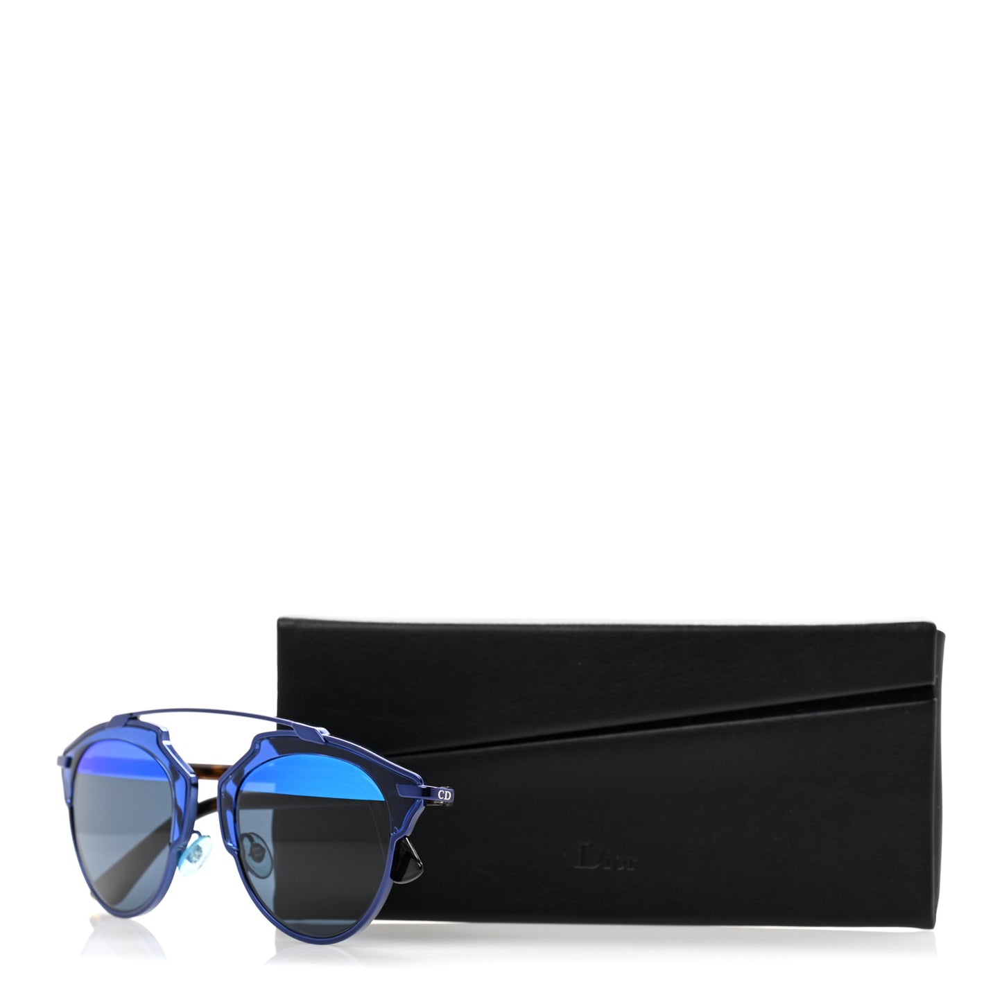 Mirrored So Real Sunglasses Blue