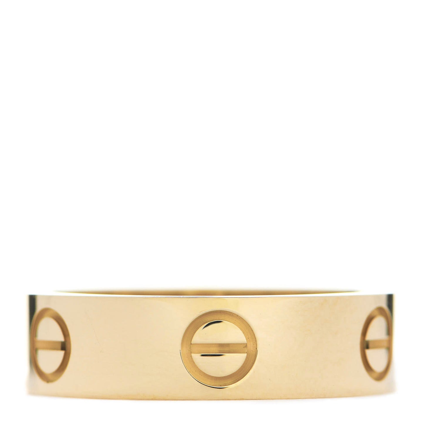 18K Yellow Gold 5.5mm LOVE Ring 56 7.75