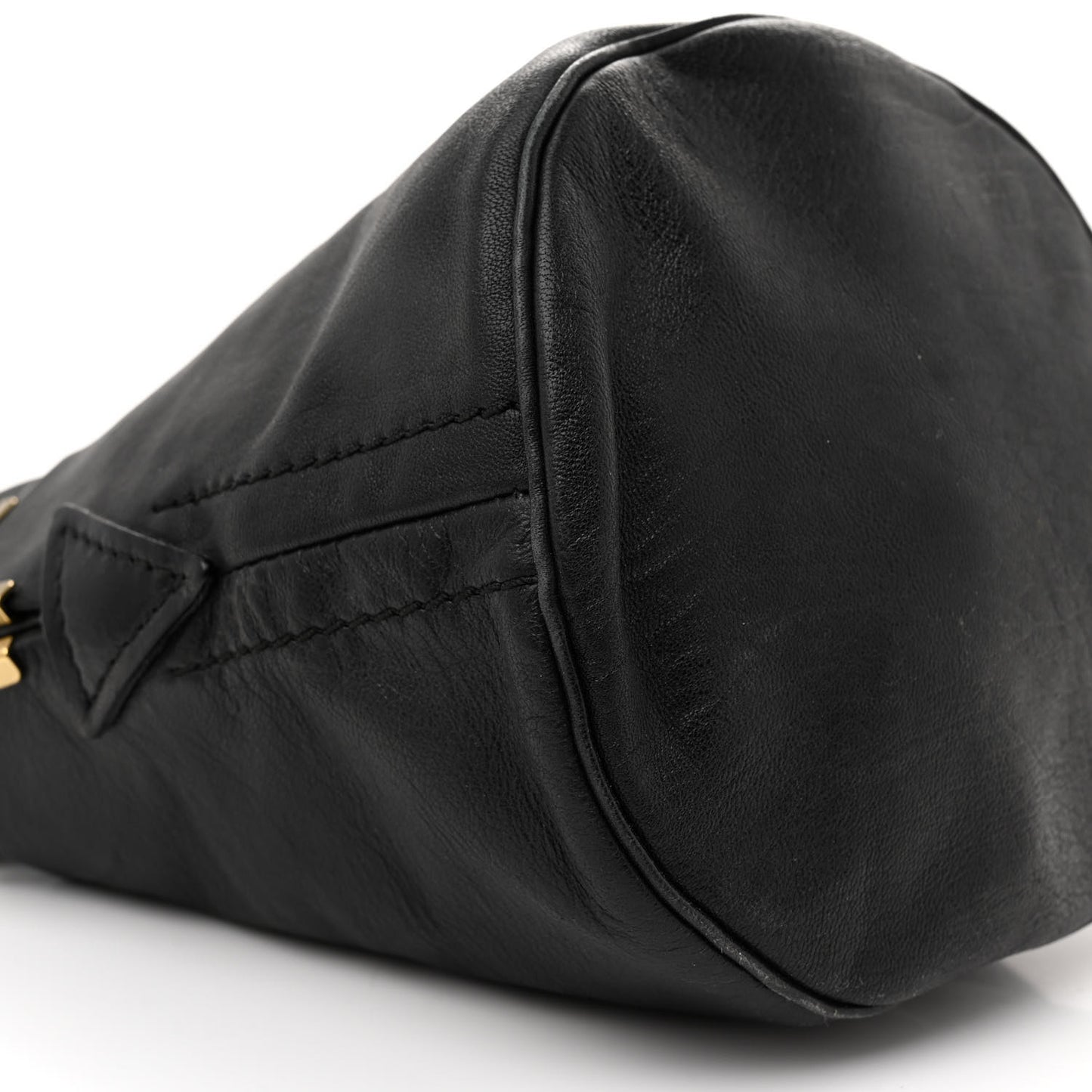 Lambskin Milton Hobo Black