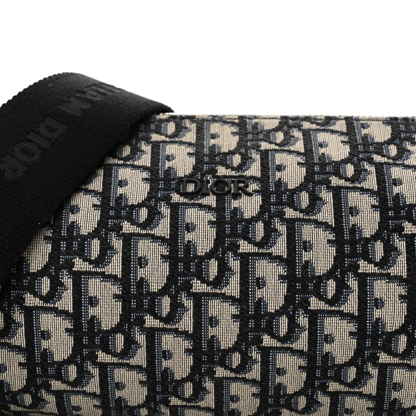 Oblique Roller Messenger Bag Blue