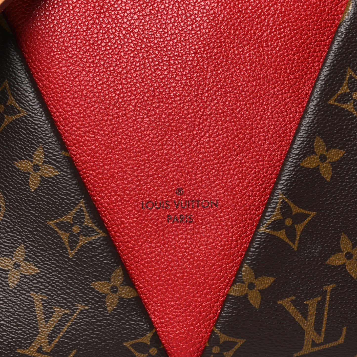 Monogram V Tote BB Cherry
