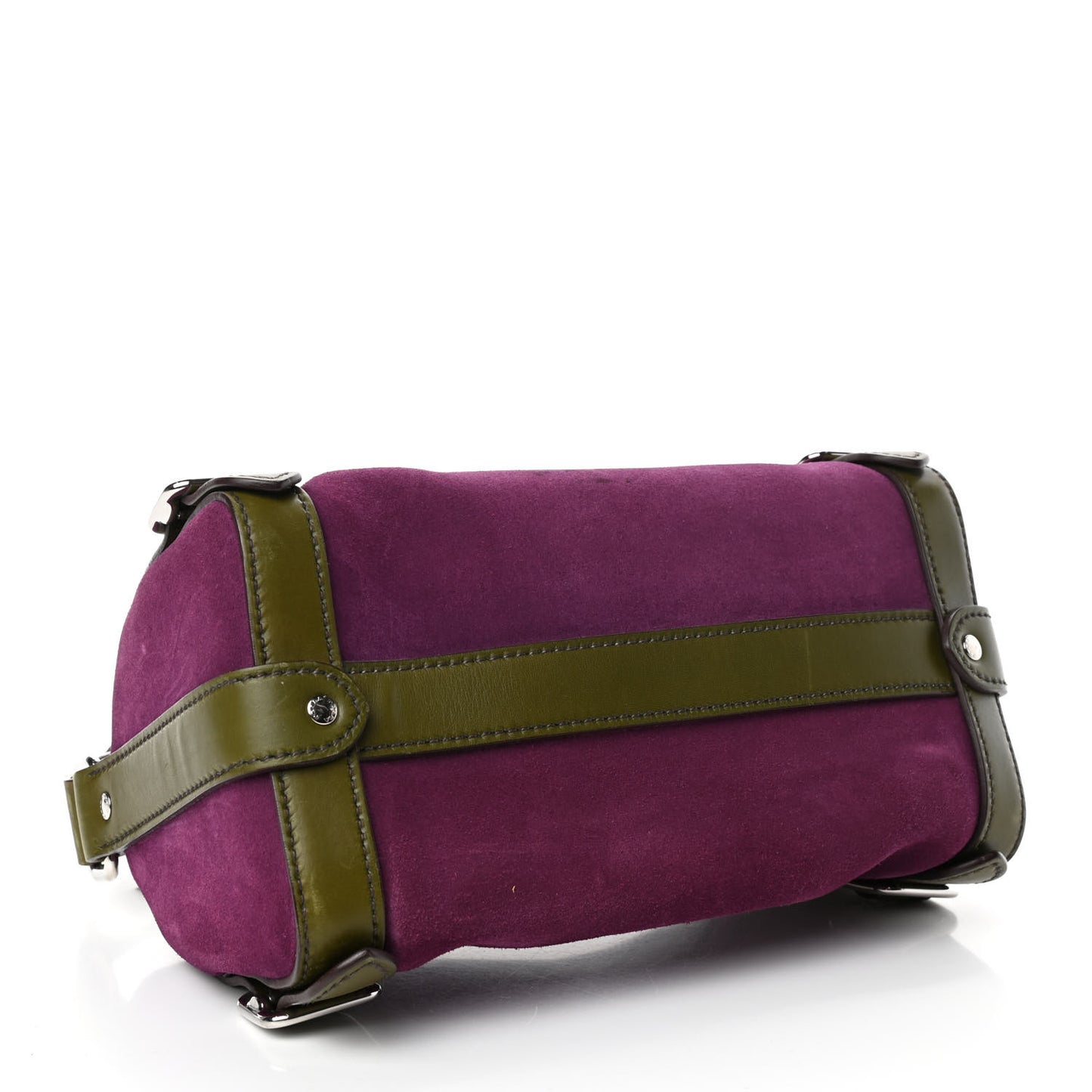 Suede Shoulder Bag Purple