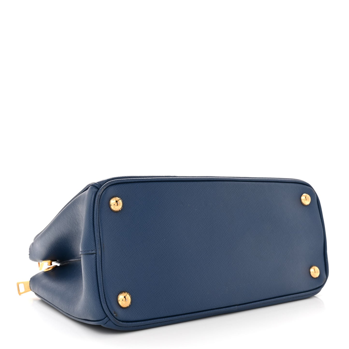 Saffiano Small Galleria Double Zip Tote Bluette