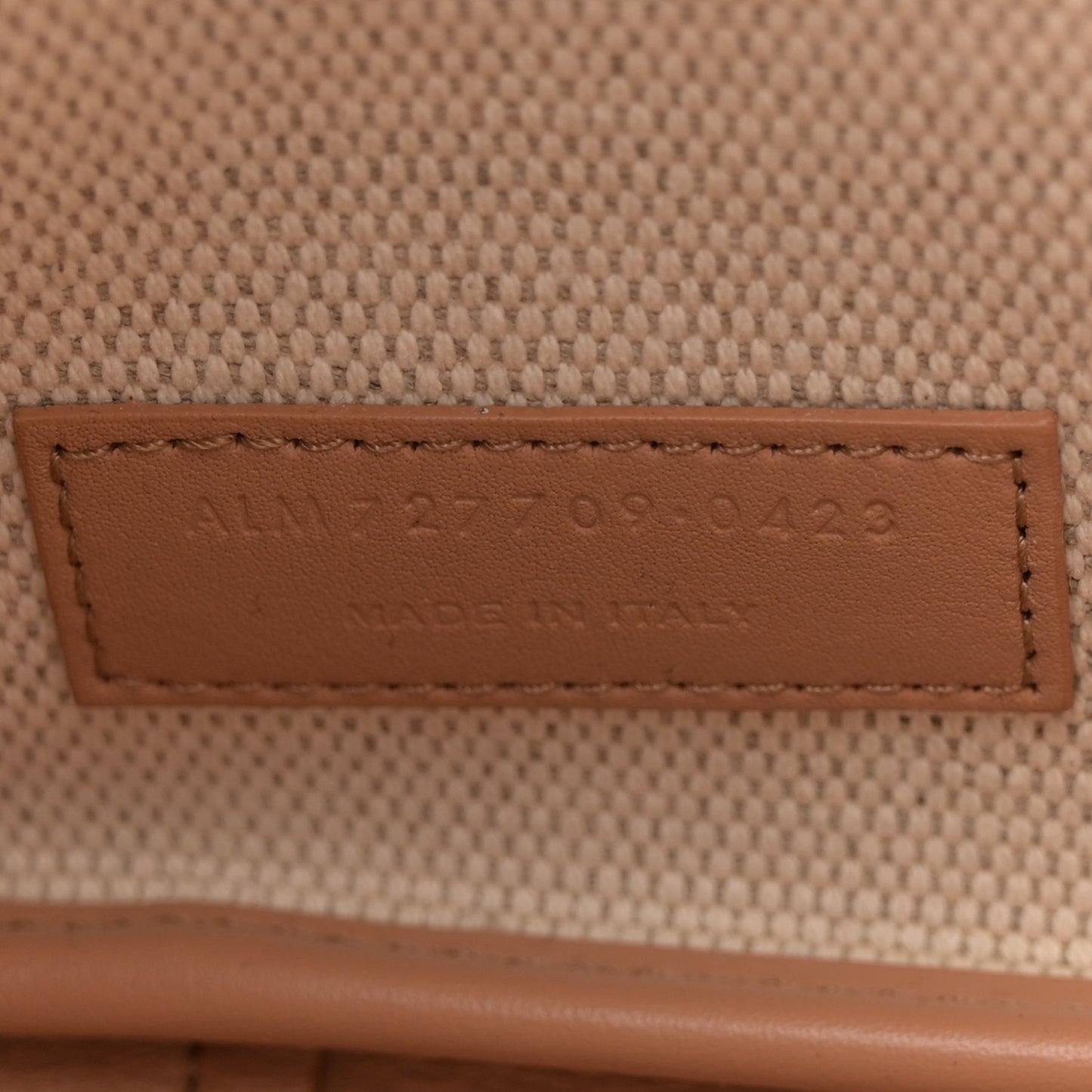 Smooth Calfskin Canvas Small Le 5 A 7 Soft Hobo Natural Tan