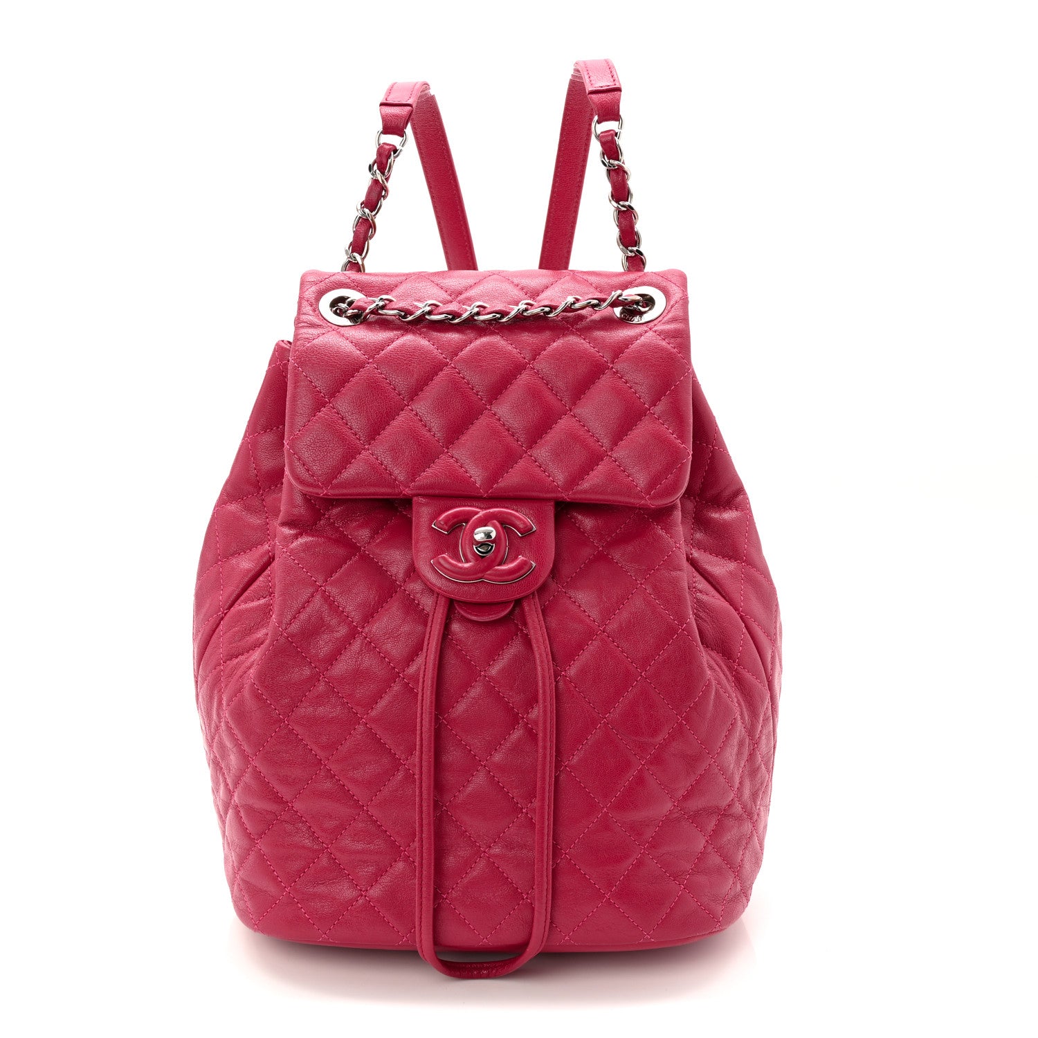 chanel urban spirit backpack small vs mini Chanel Calfskin Quilted Small Urban Spirit Backpack Dark Pink 1854910 – FASHIONPHILE