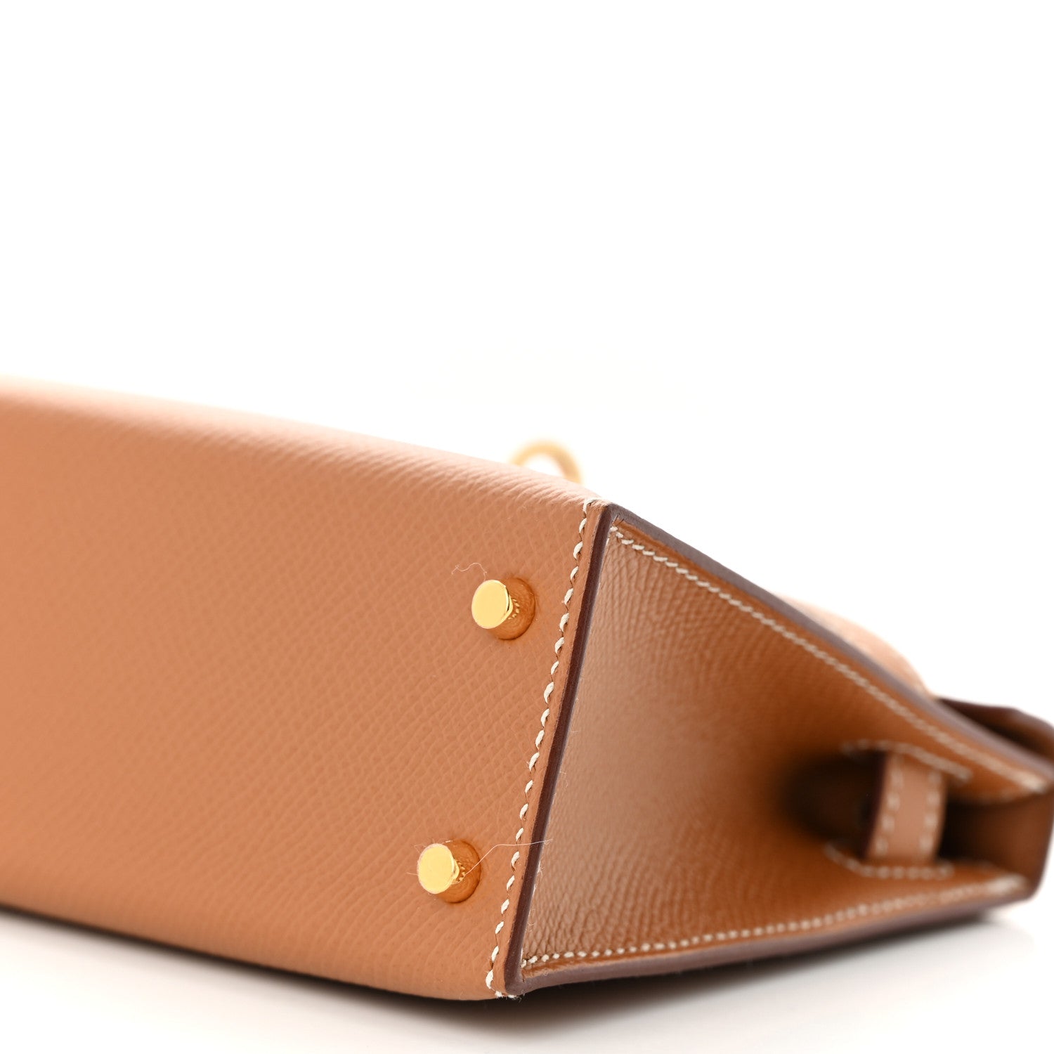 Hermes Epsom Horseshoe Mini Kelly Sellier 20 Gold 10 of 12