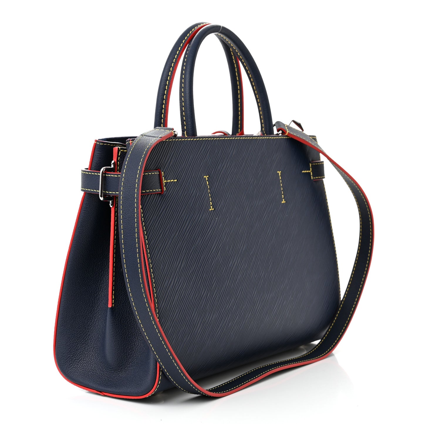 Epi Twist Tote Indigo