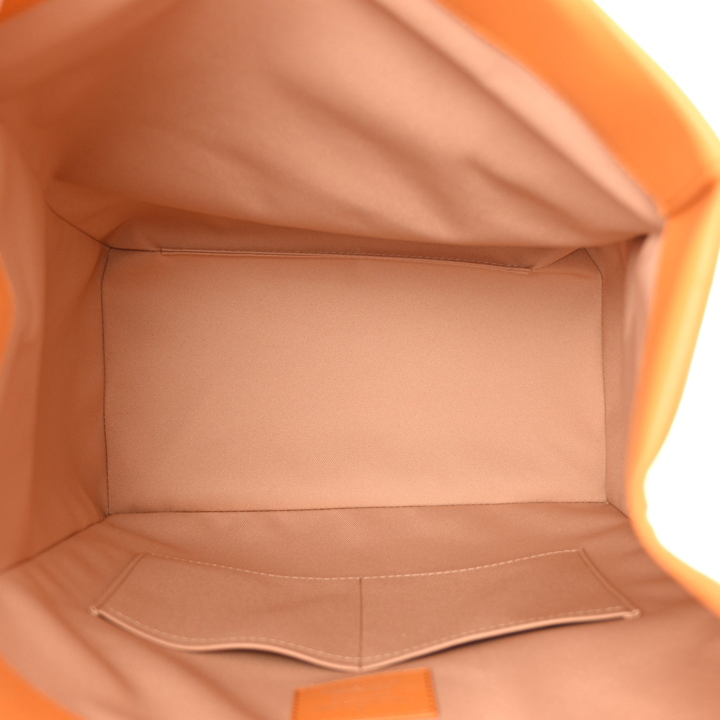 LOUIS VUITTON Calfskin Sandwich Bag Safran