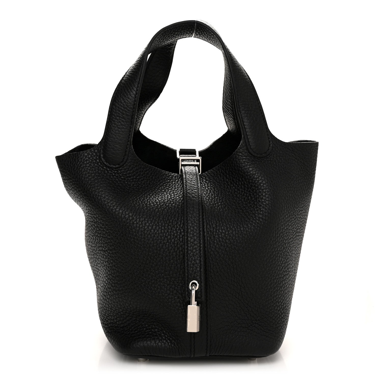 Hermes Taurillon Clemence Picotin Lock 18 PM Black 1 of 9