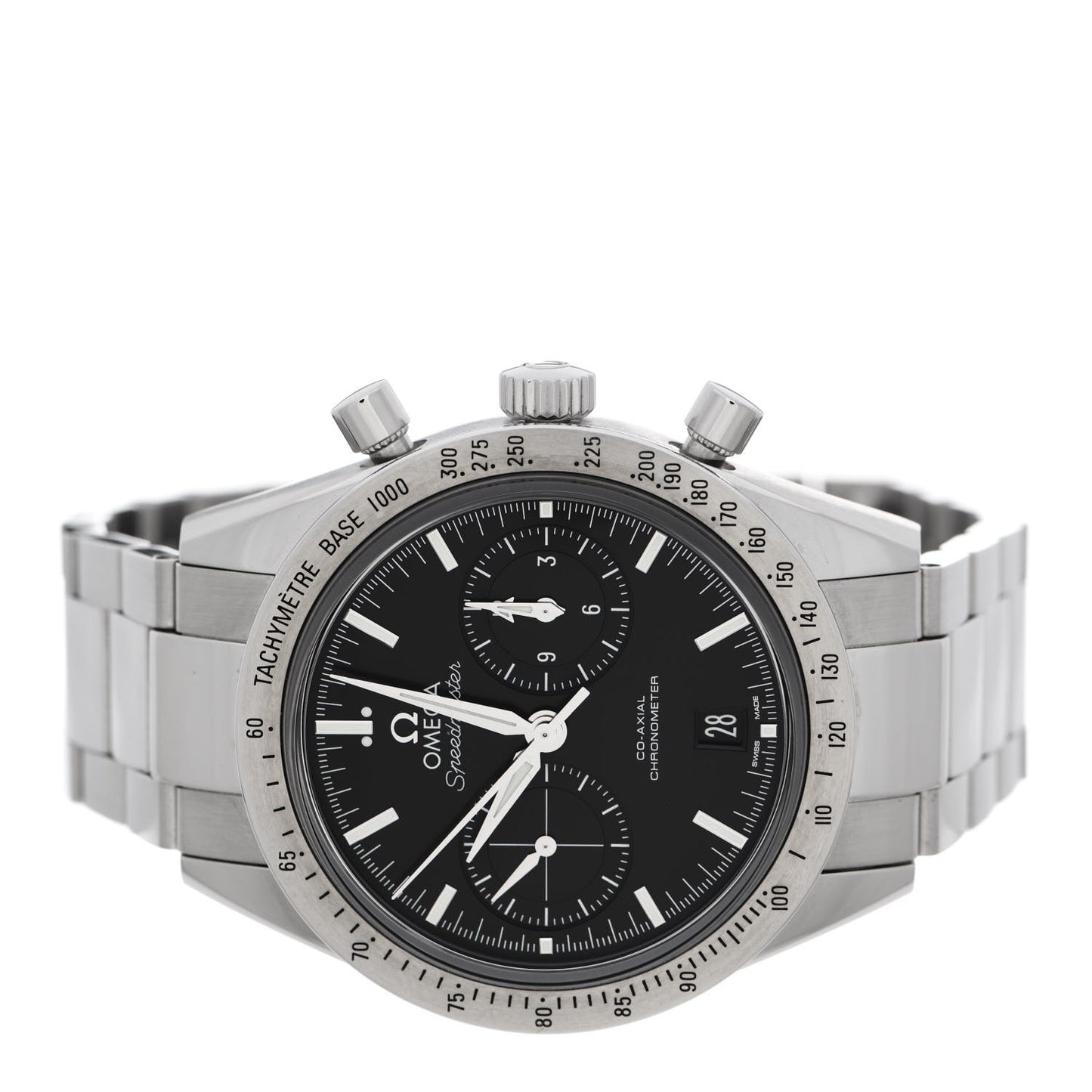 Stainless Steel 41mm Speedmaster 57 Co-Axial Chronometer Automatic Watch Black 331.10.42.51.01.001