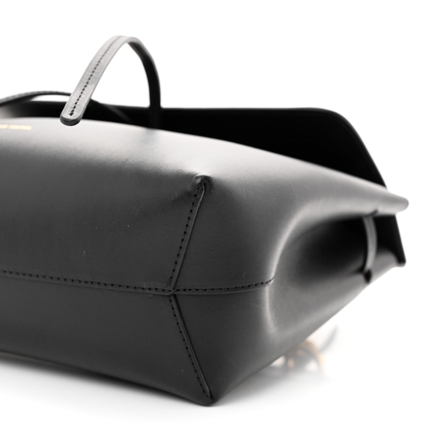 Calfskin Mini Lady Bag Black Flamma