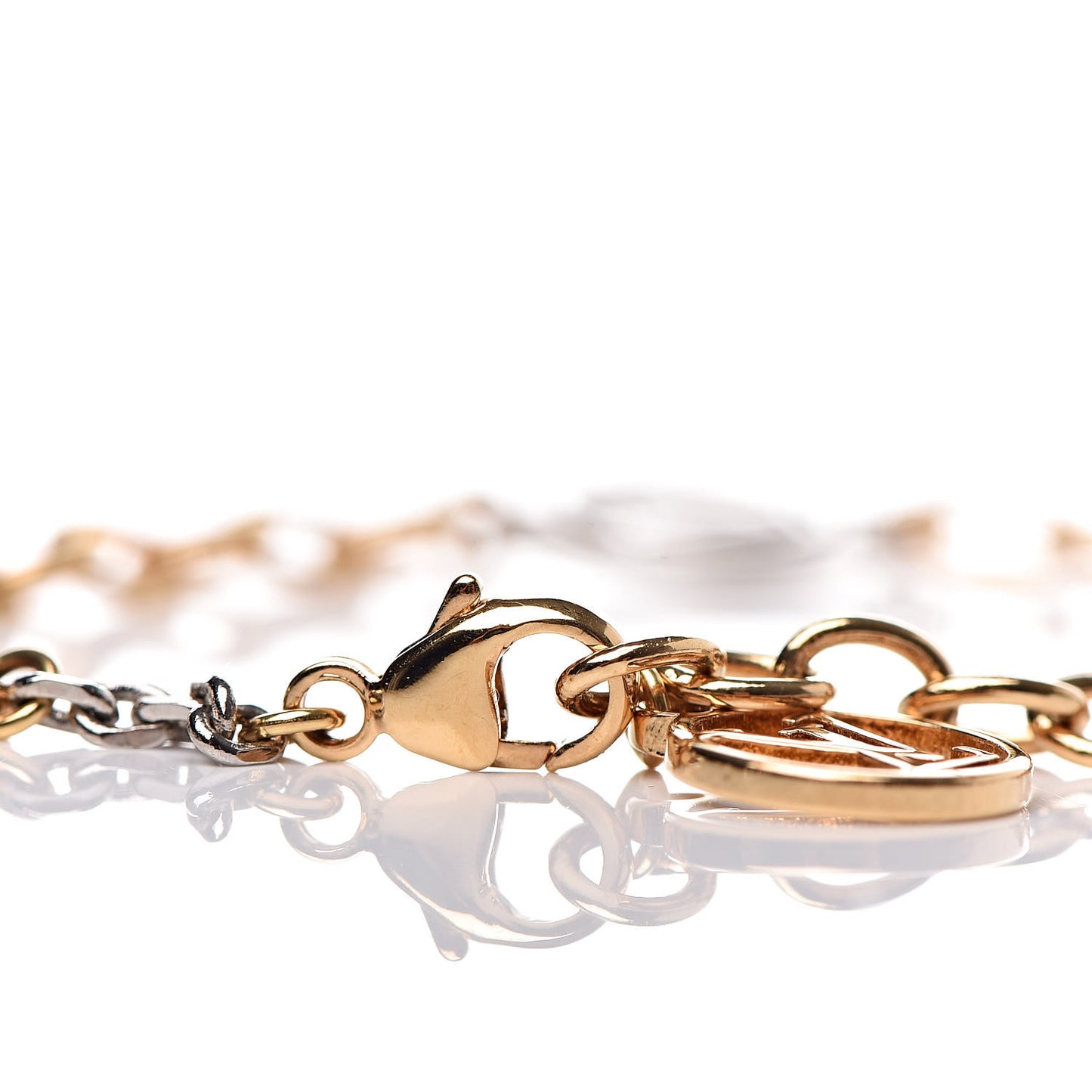 Logomania Bracelet Silver Gold