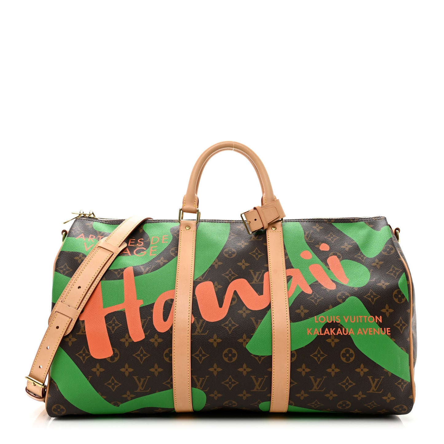 Monogram Tahitienne Hawaii Keepall Bandouliere 50