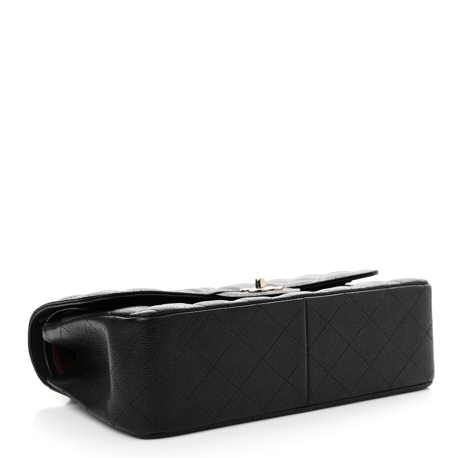 Chanel Caviar Quilted Jumbo Double Flap Black 4 of 13