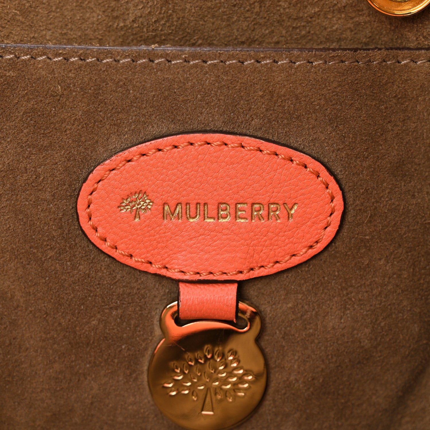 Mulberry Natural Leather Bayswater Coral 6 of 15