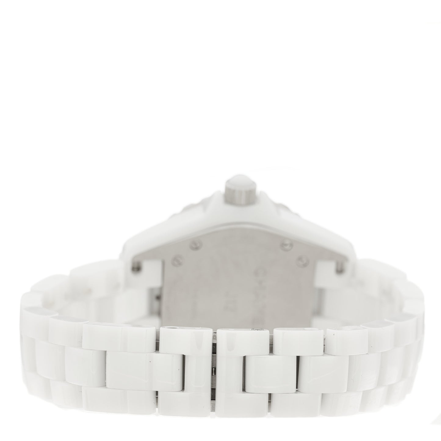 Stainless Steel Ceramic 33mm J12 Quartz Watch White