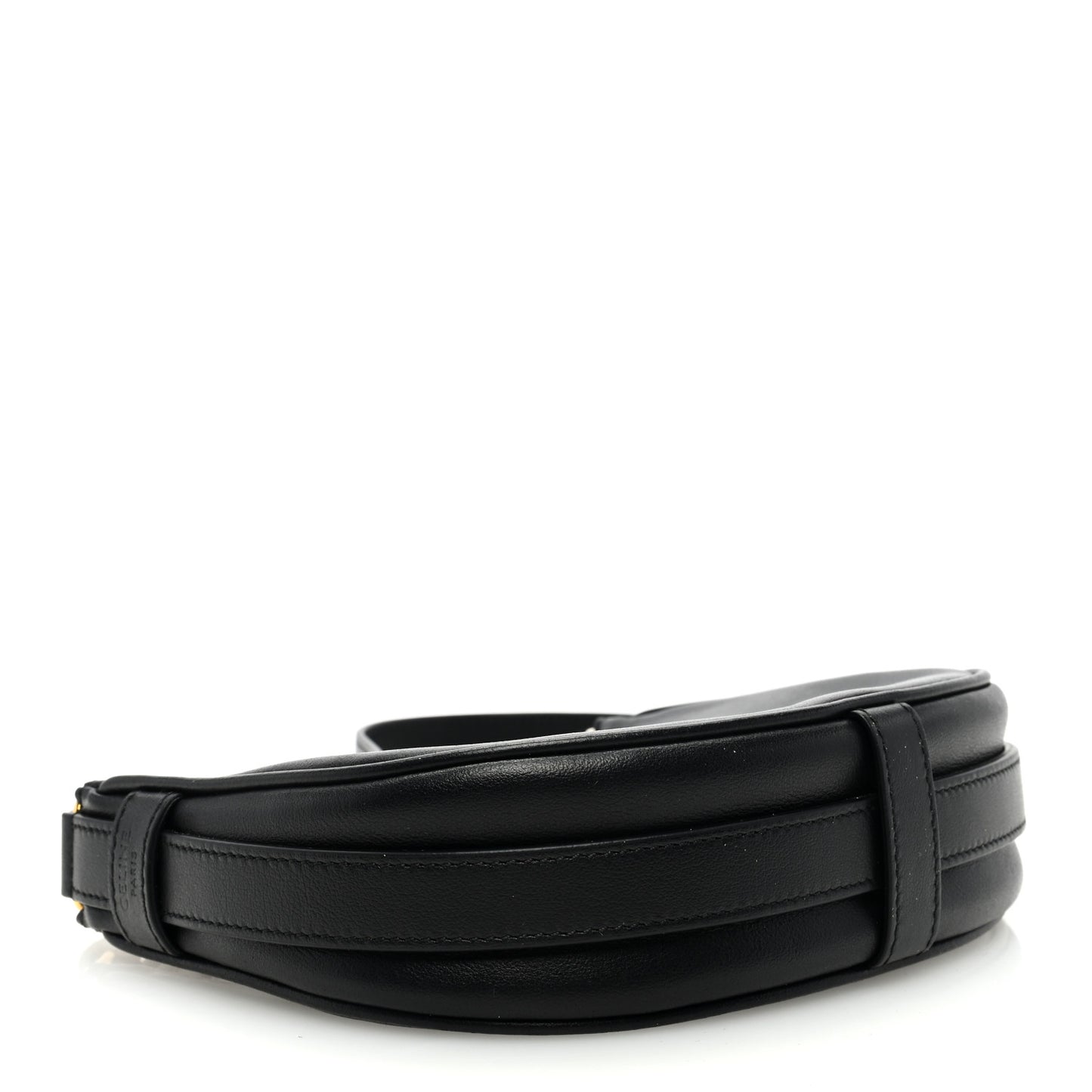 Smooth Calfskin Mini Ava Shoulder Bag Black