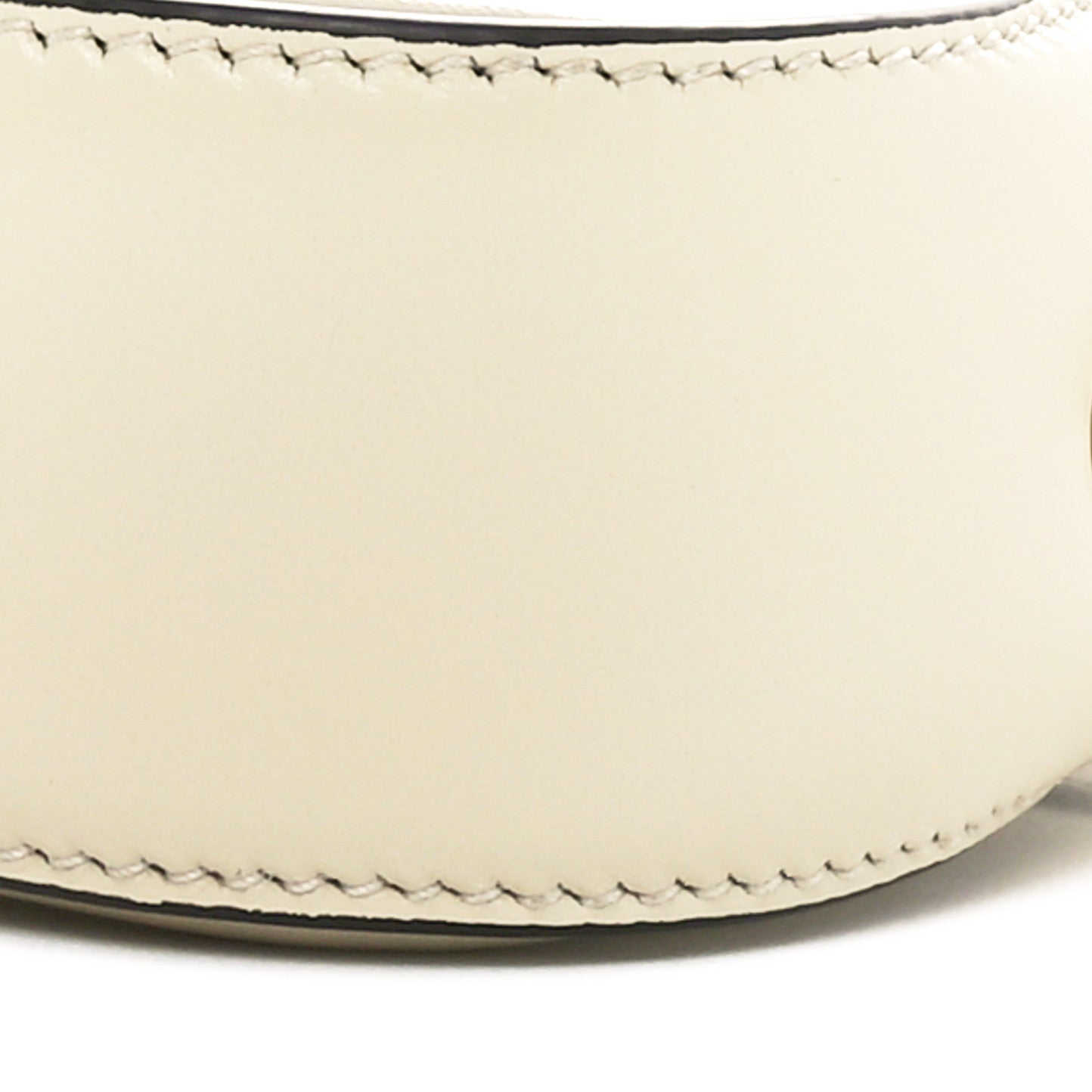 Gucci Calfskin Mini Moon Side Shoulder Bag Ivory 10 of 10