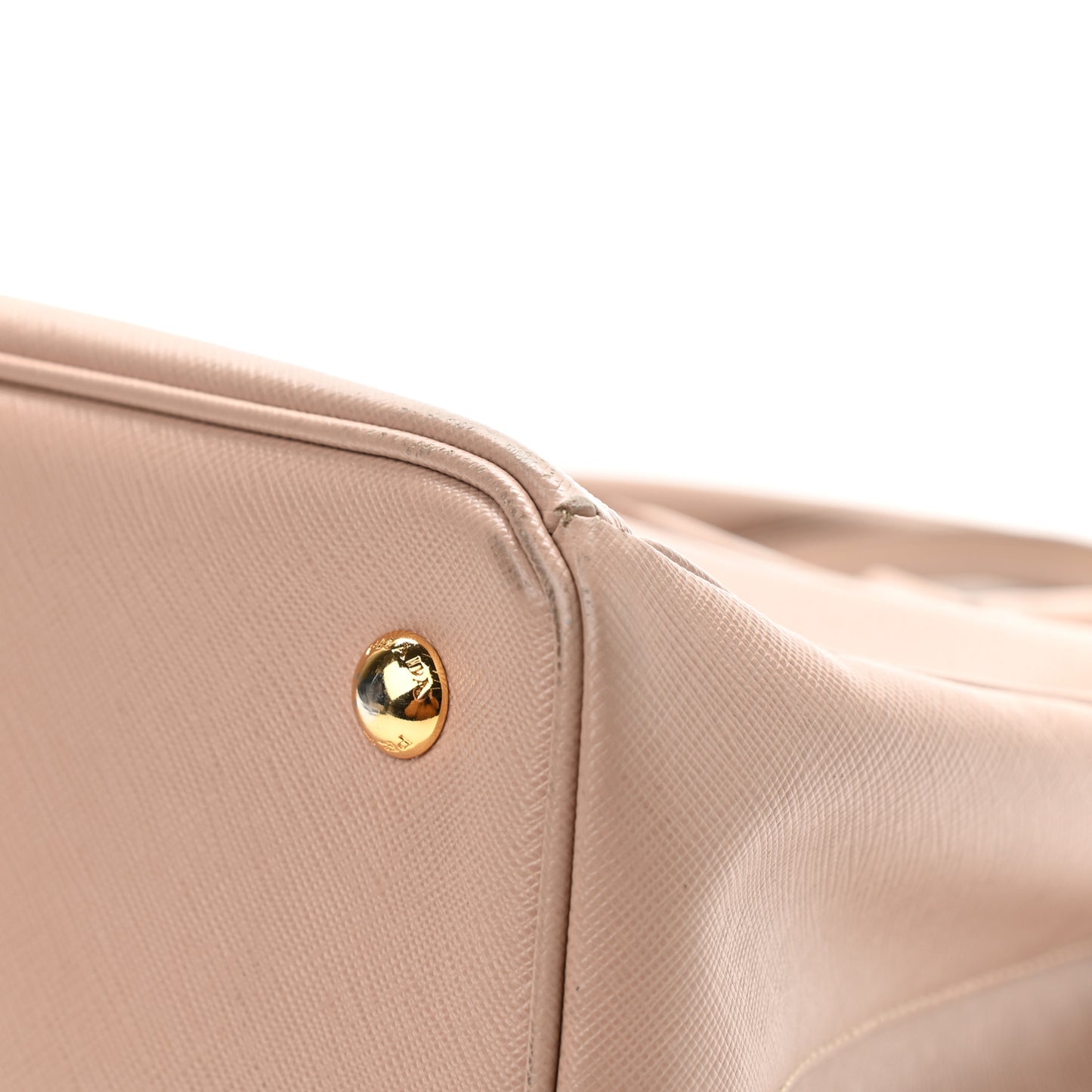 Saffiano Lux Small Tote Cammeo