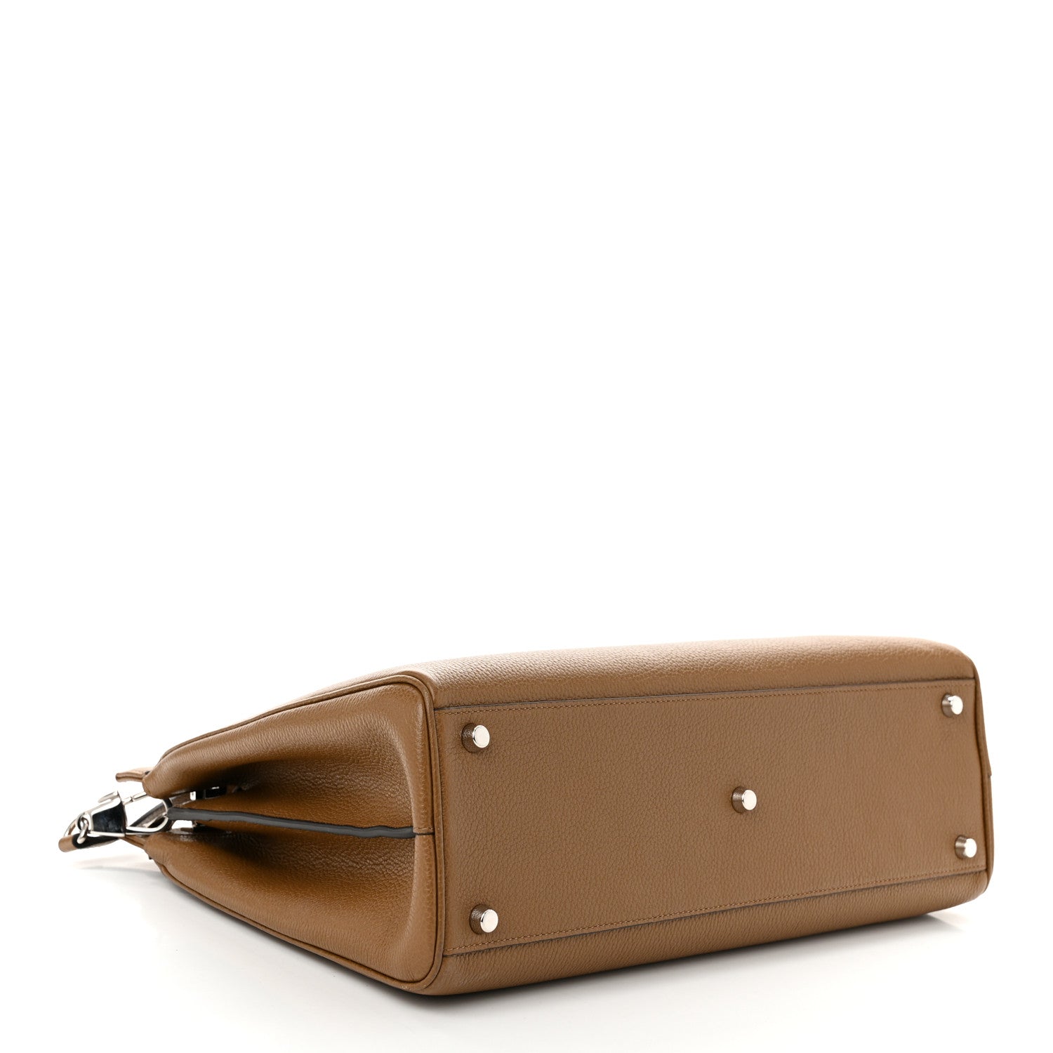 Gucci Grainy Calfskin Medium Zumi Top Handle Bag Friky Taupe 4 of 10