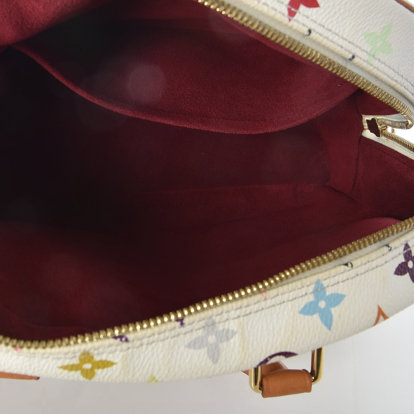 Monogram Multicolor Trouville White