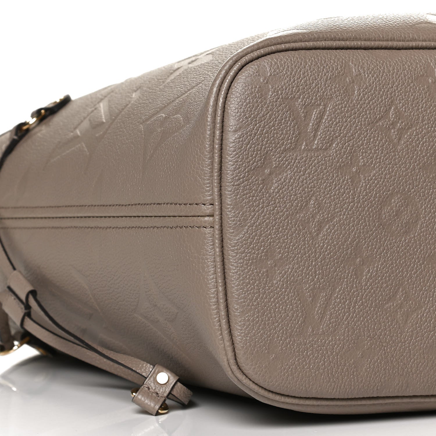 Louis Vuitton Empreinte Monogram Giant Neverfull MM Tourterelle 9 of 10