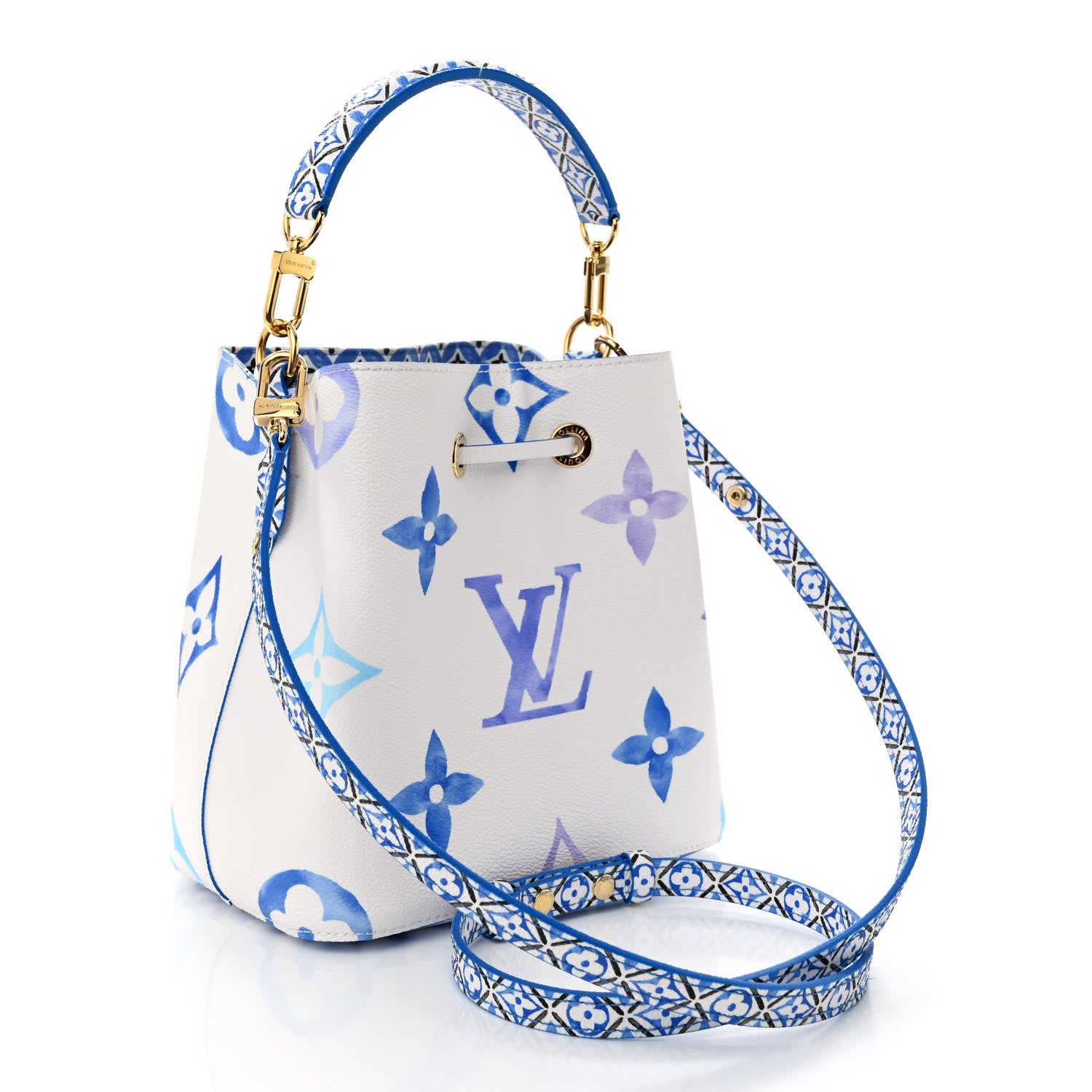 Louis Vuitton Monogram Giant By The Pool 2.0 Neonoe BB Blue 3 of 11