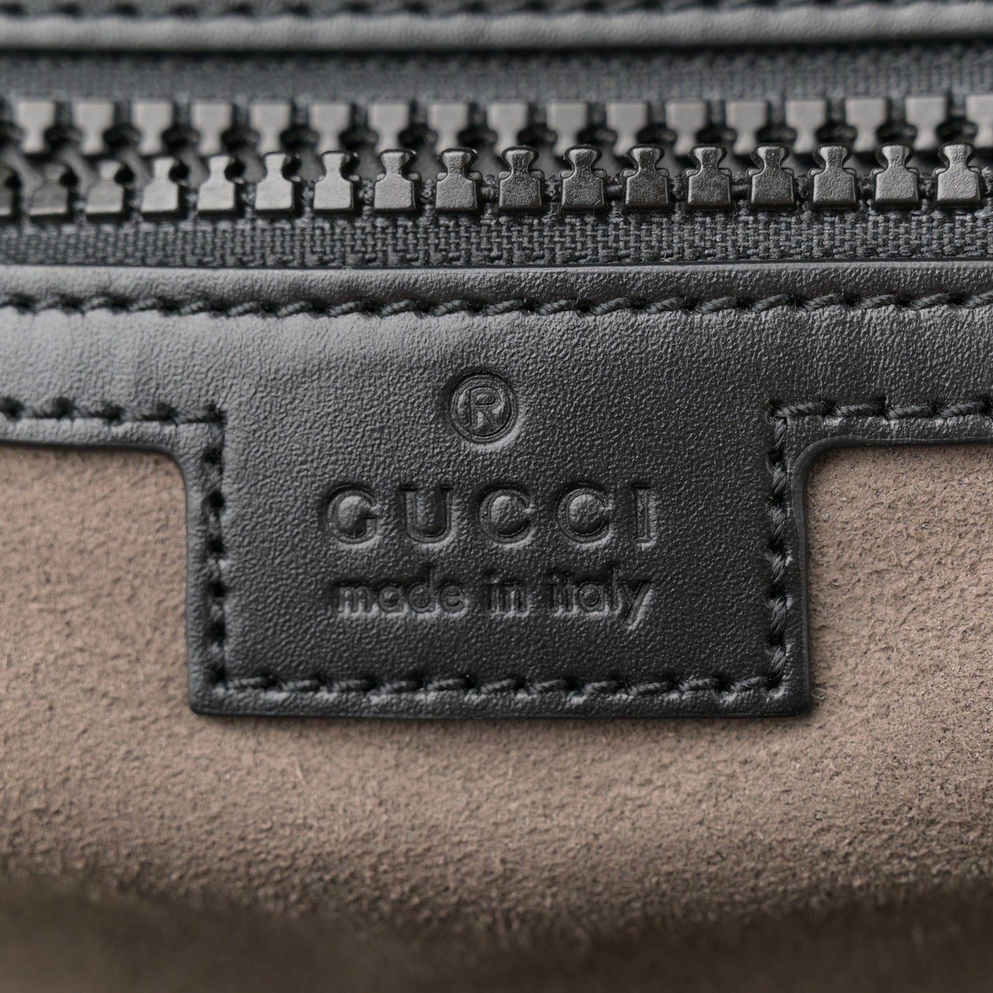 GG Supreme Monogram Small Eden Day Backpack Black