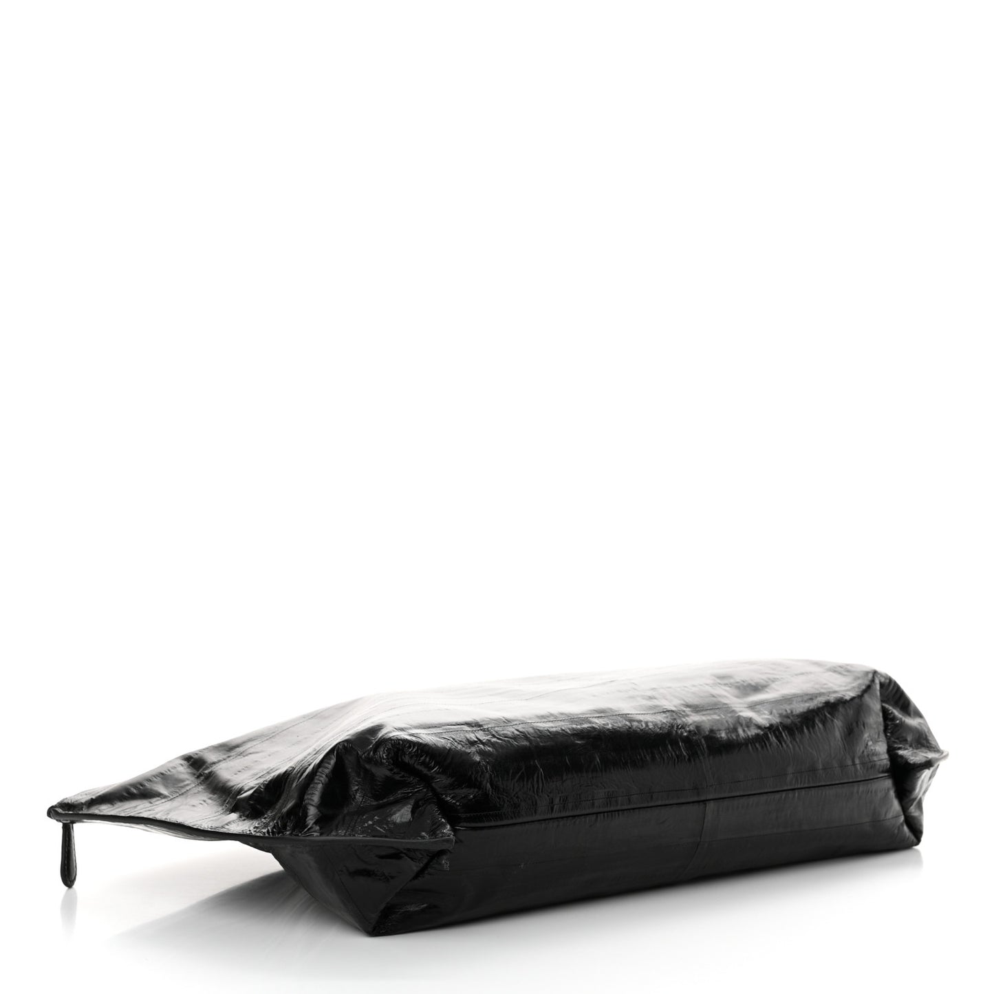 Calfskin Eel Embossed XL Dante Clutch