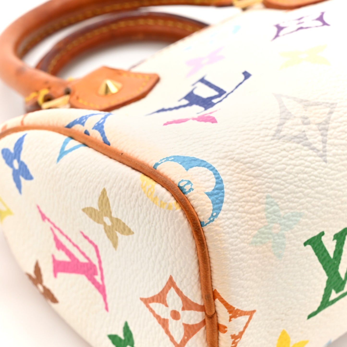 Monogram Multicolor Mini Sac HL Speedy White