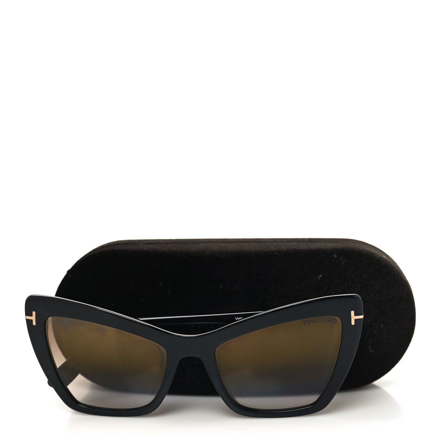Valesca Cat Eye Sunglasses TF555 Black