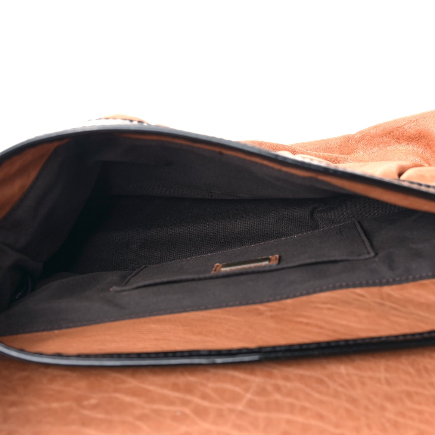 Nappa Patent B Bag Osso Black