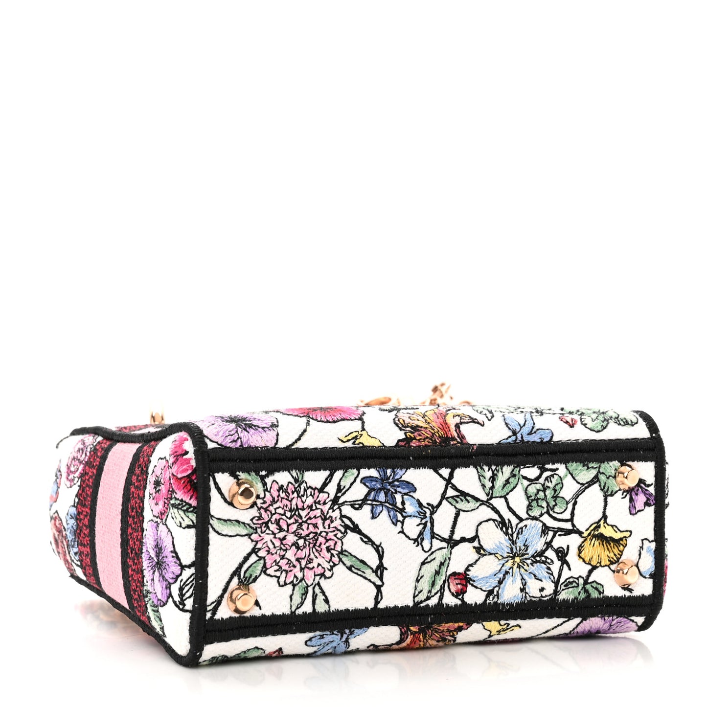Canvas Florilegio Embroidered Mini Lady D-Lite White Multicolor