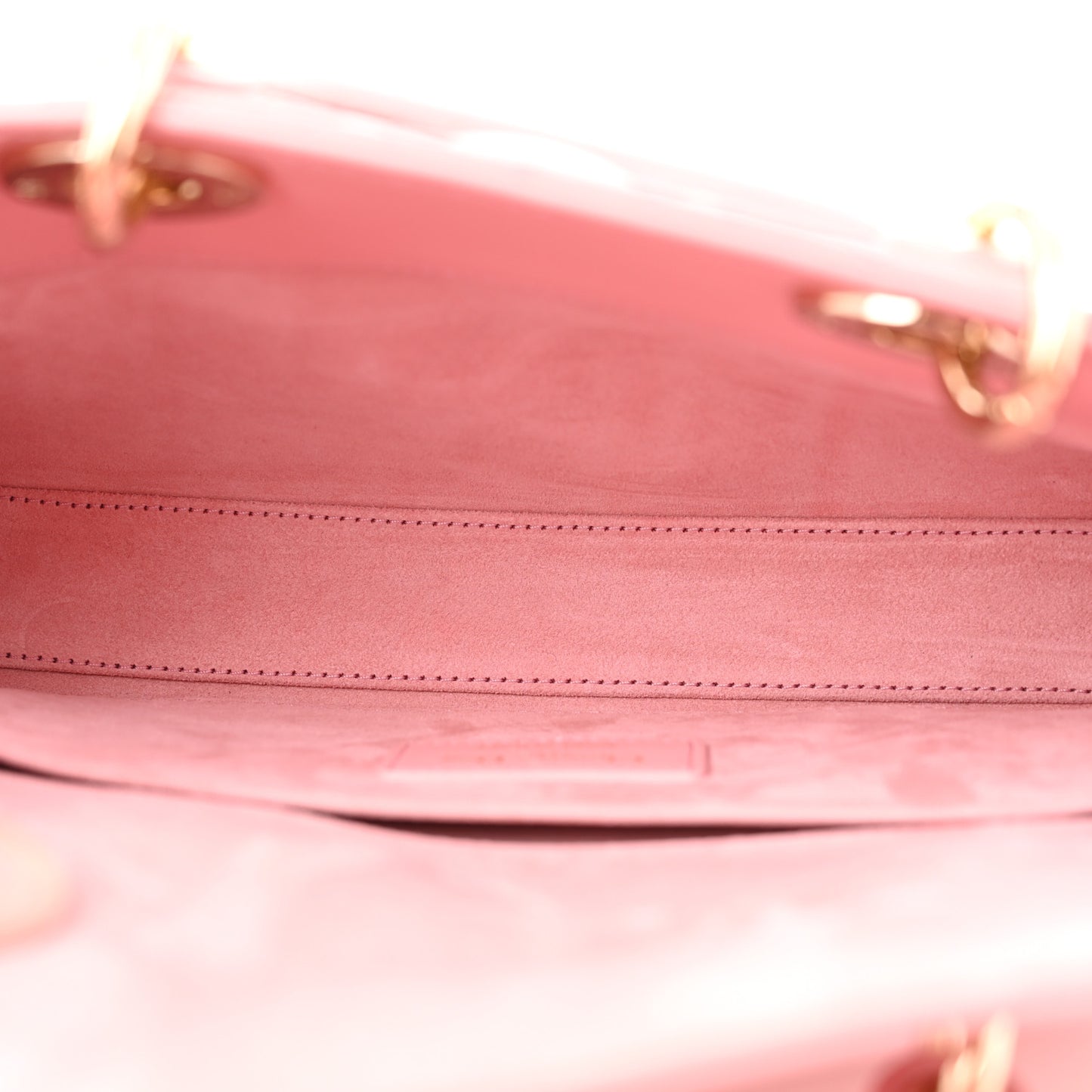 Lambskin Cannage Medium Lady D-Joy Light Pink