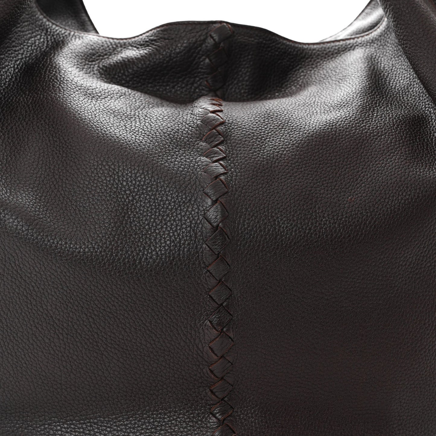 Cervo Deerskin Hobo Ebano
