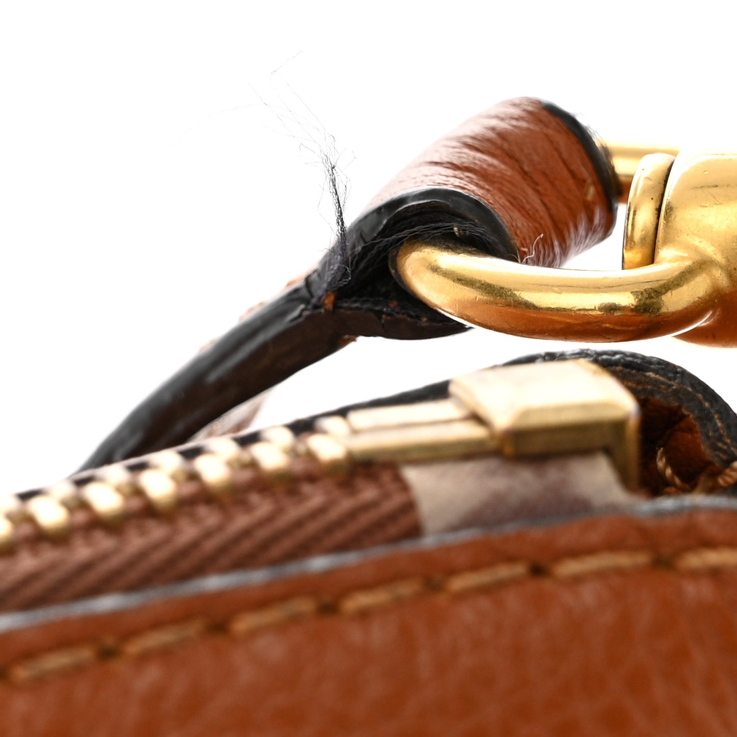 Calfskin Small Marcie Satchel Tan