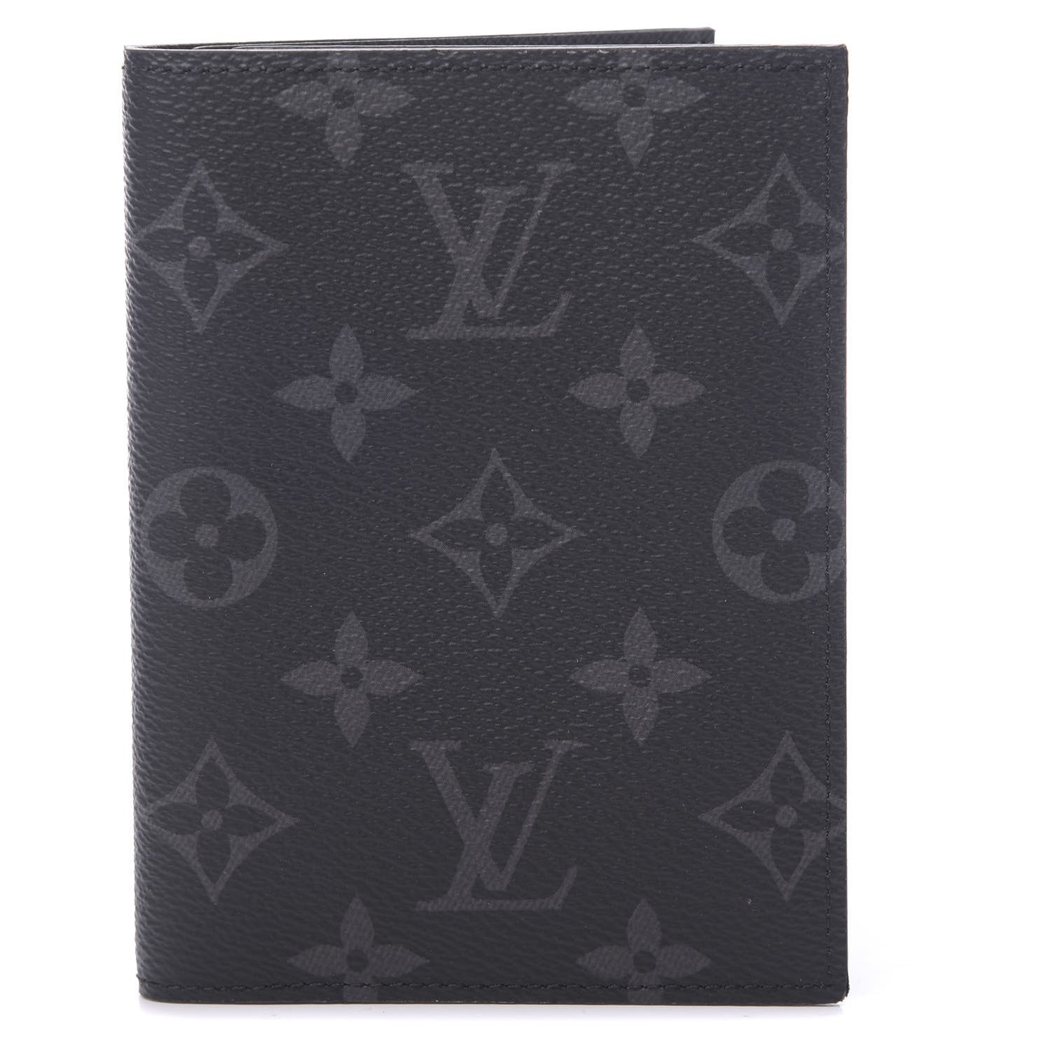 Louis Vuitton Monogram Eclipse Passport Cover 1 of 6
