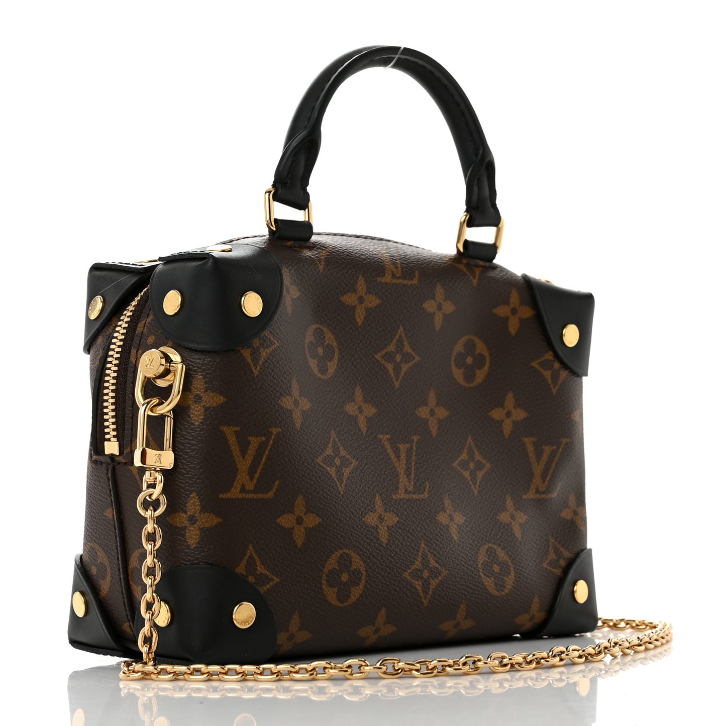 Monogram Petite Malle Souple Black