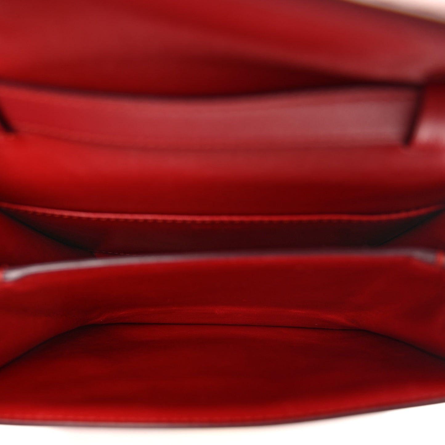 Box Calfskin Teen Classic Box Flap Bag Red