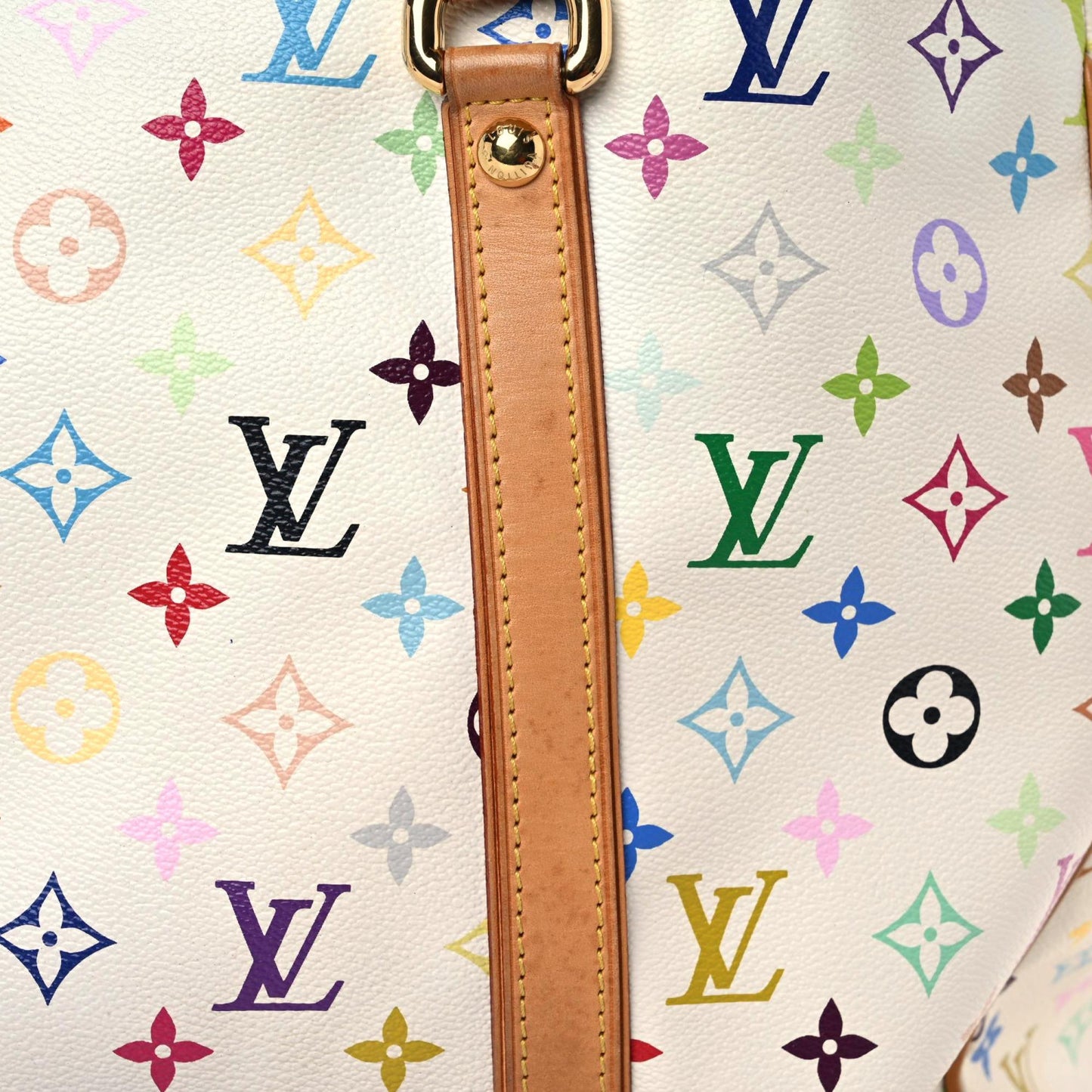 Monogram Multicolor Aurelia GM White