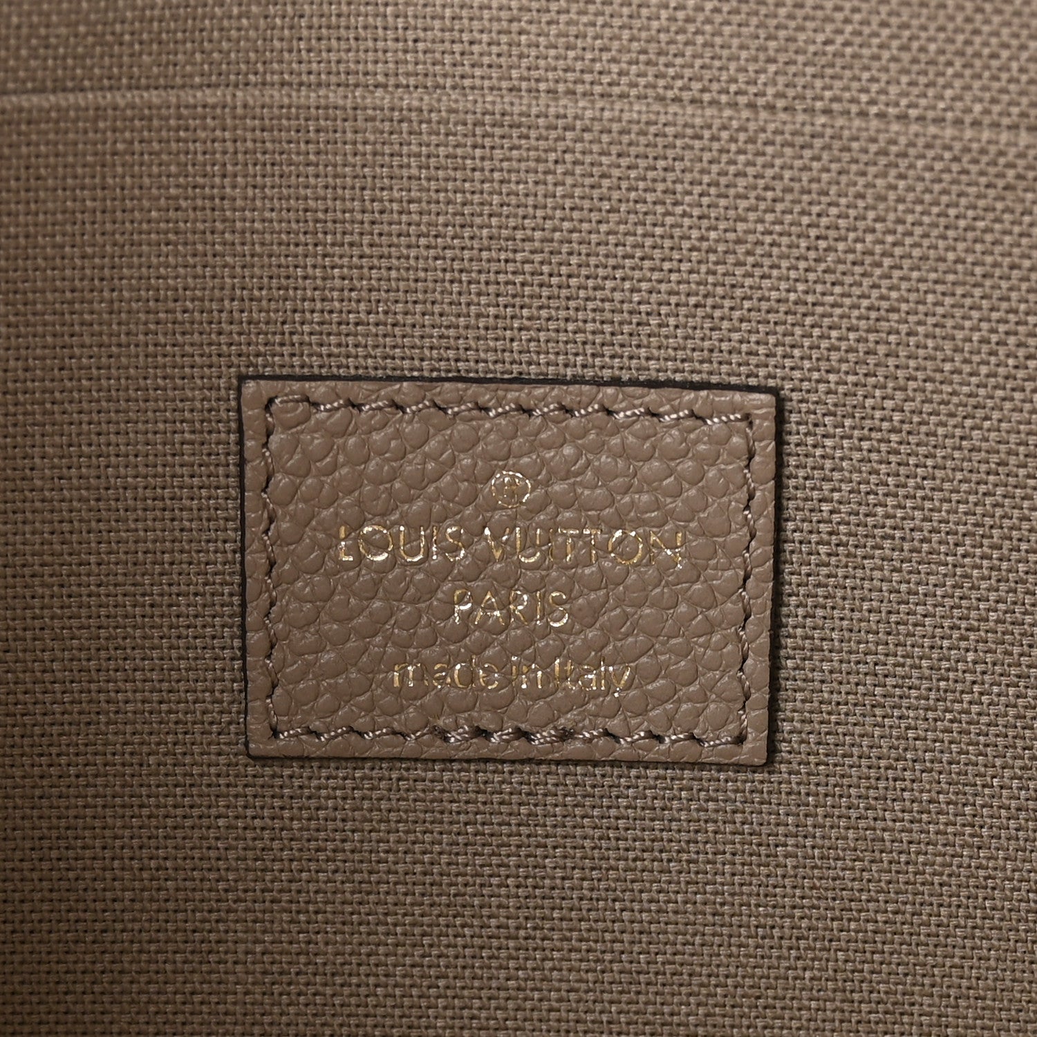 Louis Vuitton Empreinte Monogram Giant Felicie Pochette Tourterelle Creme 6 of 10