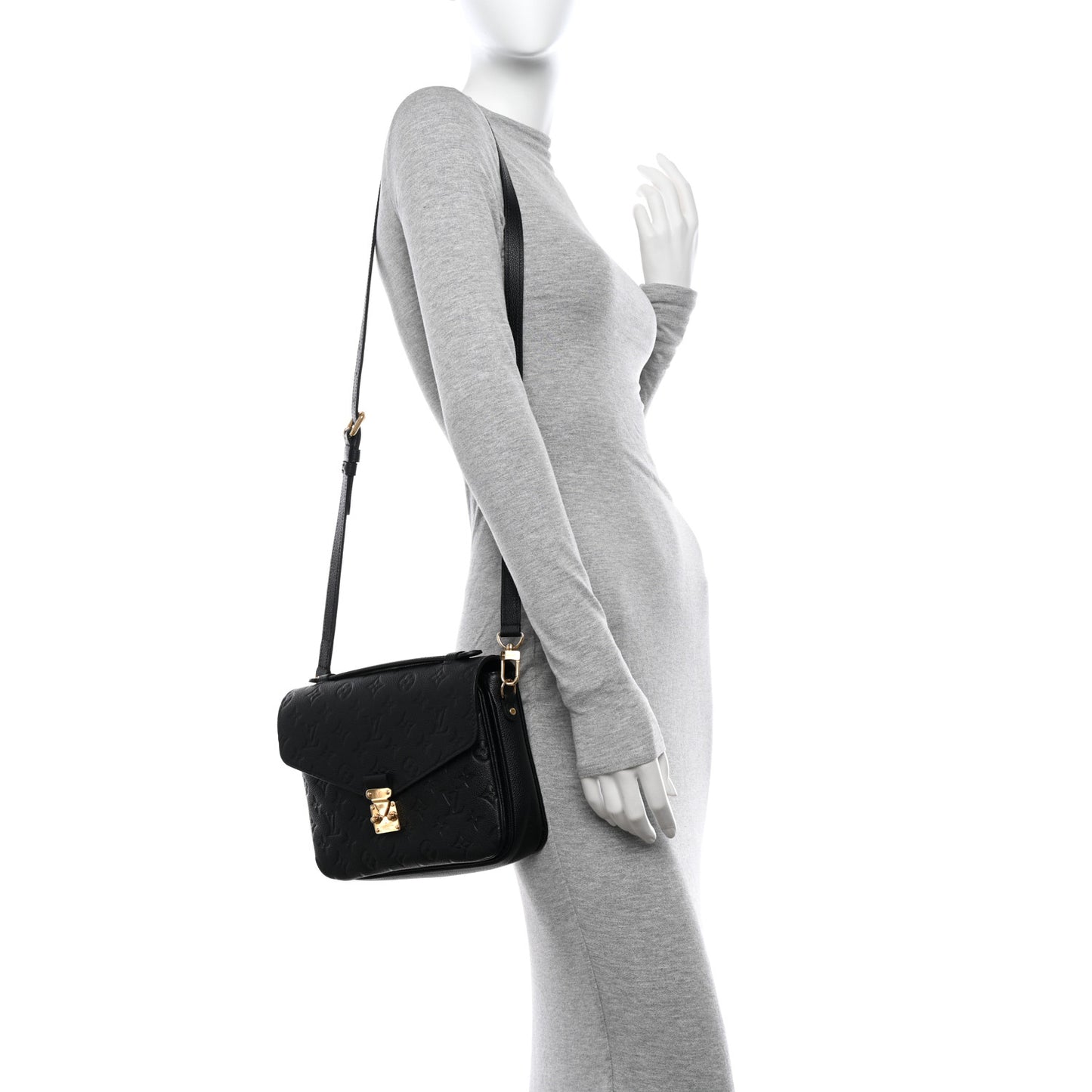 LOUIS VUITTON Empreinte Pochette Metis Black